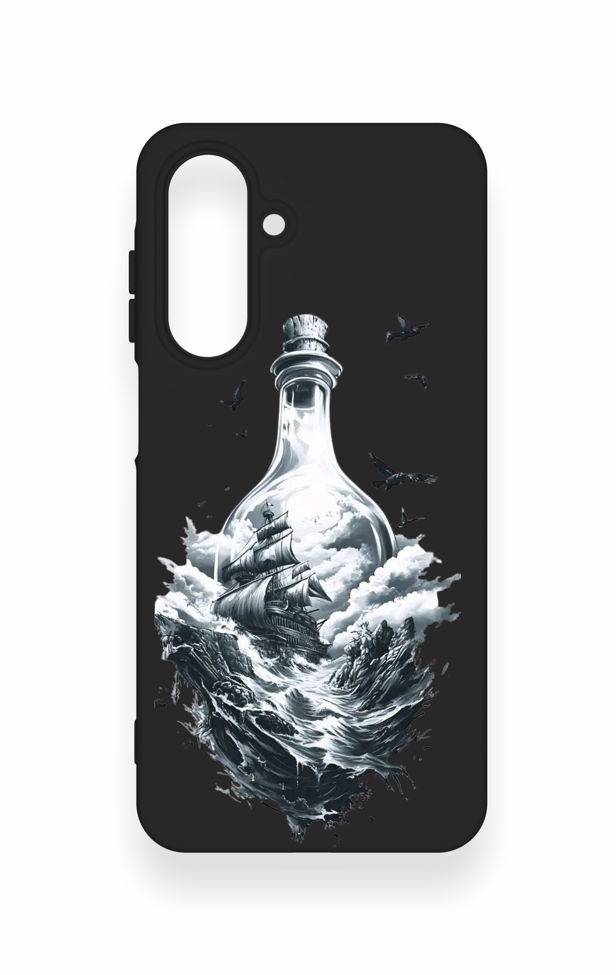 Samsung A26 Uyumlu Secret Sea Desenli Silikon Kılıf