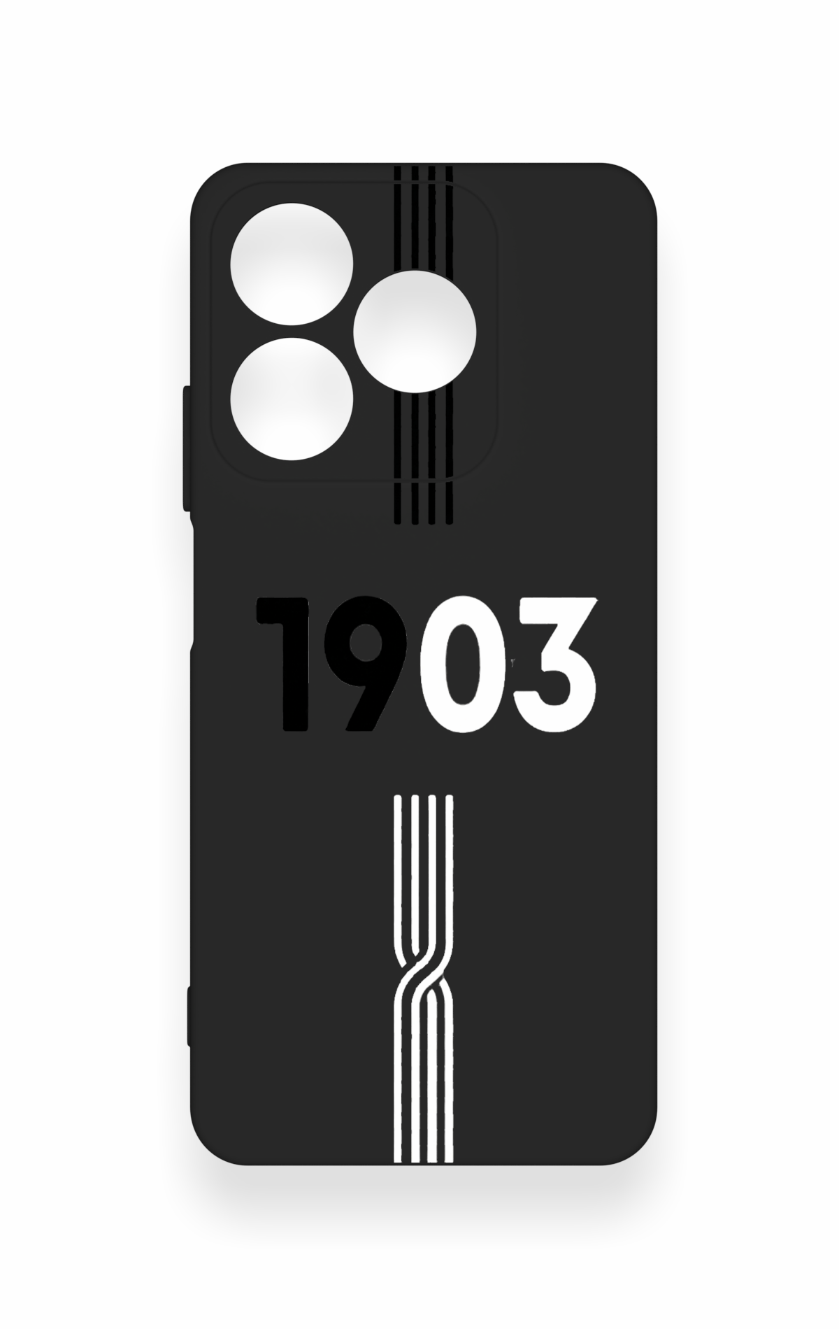 Realme C63 Uyumlu 1903 Kemer Desenli Silikon Kılıf