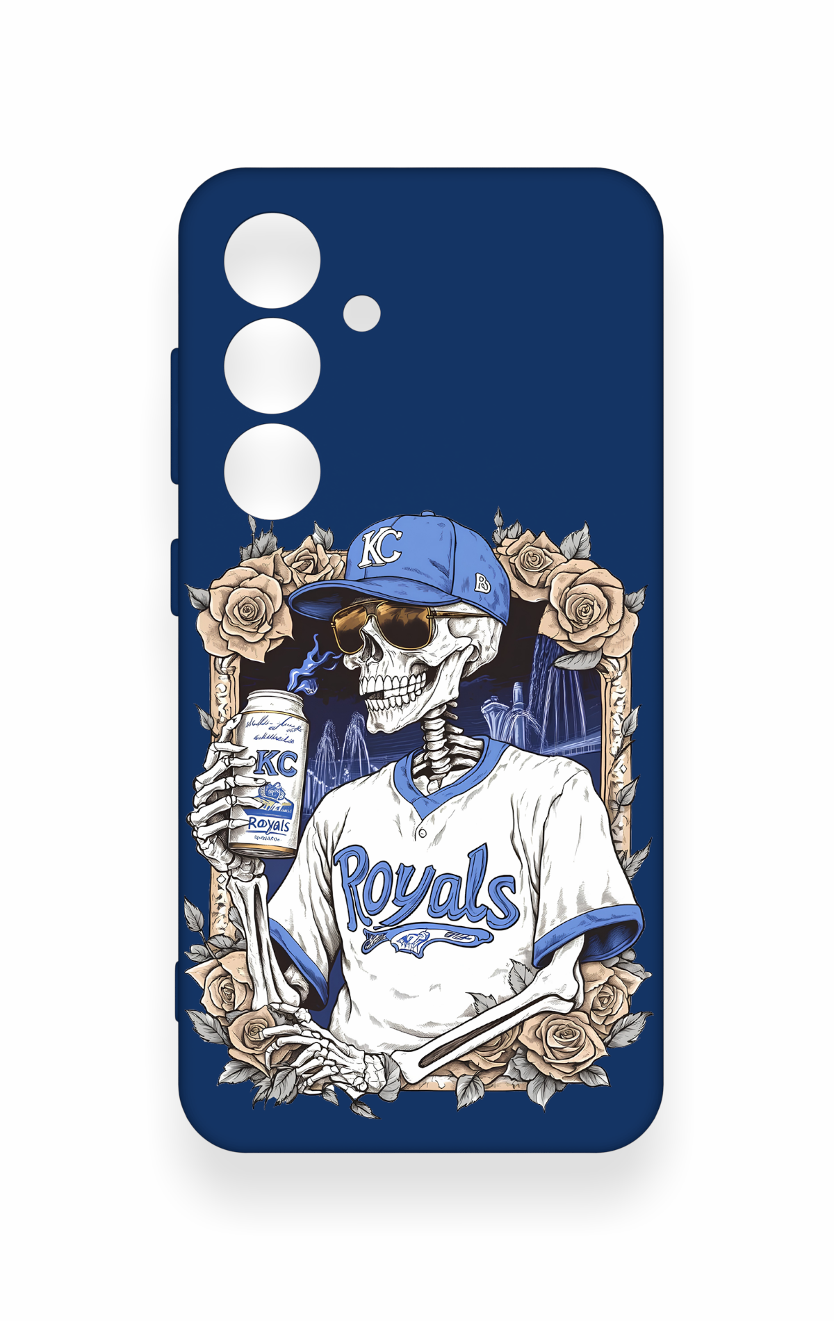 Samsung S24 Uyumlu Royals Desenli Silikon Kılıf