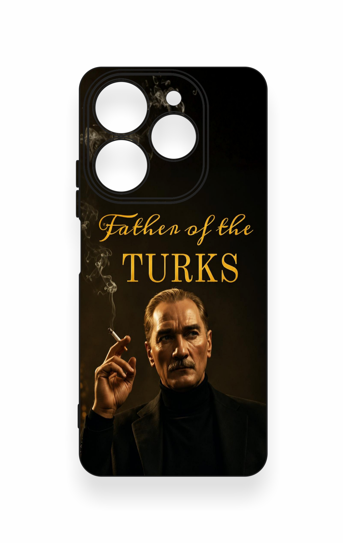 Tecno Spark 10 Pro Uyumlu Father Of The Turks Desenli Silikon Kılıf