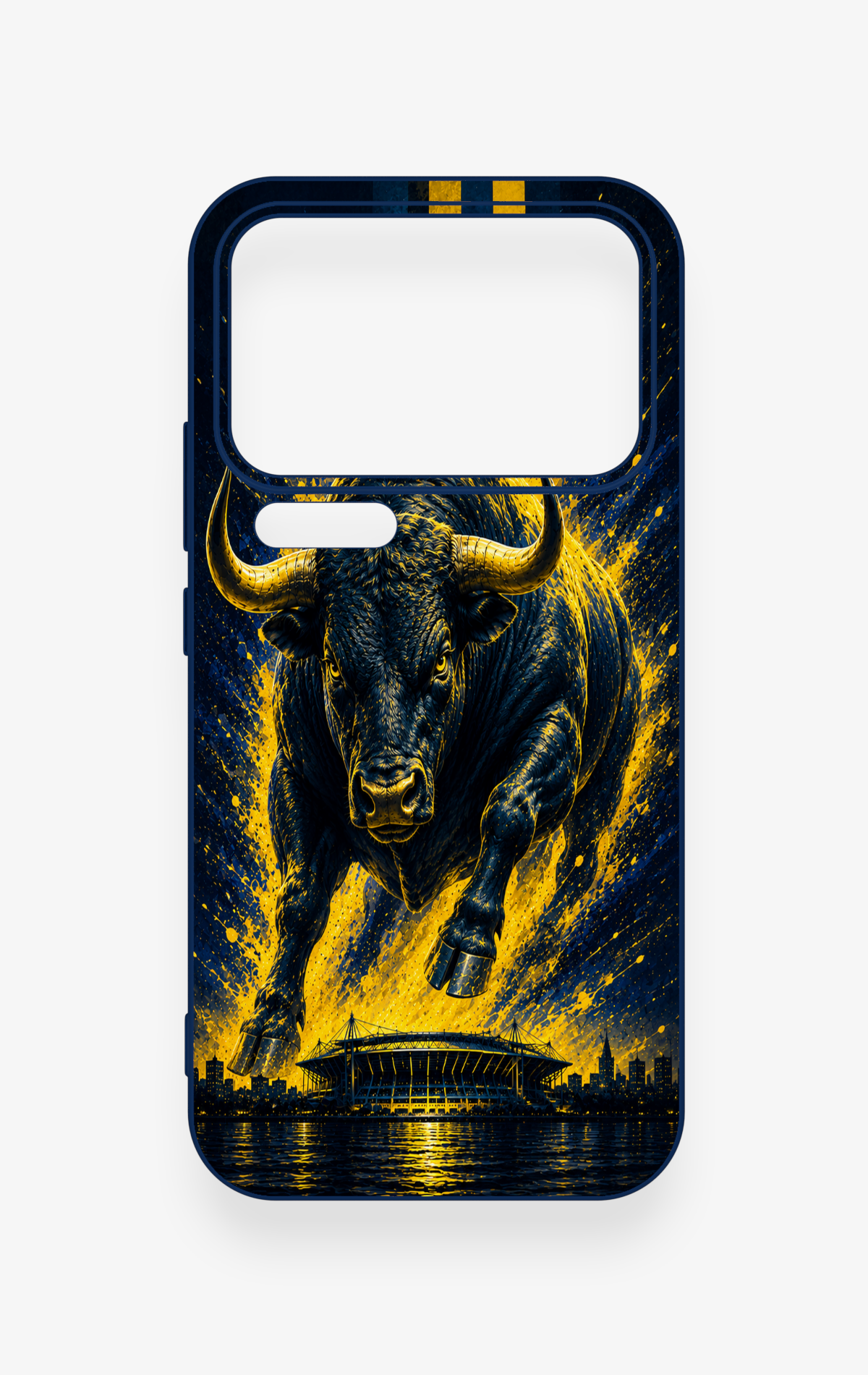 Mi 17 Pro Max Uyumlu Kadiköy Boğası Desenli Silikon Kılıf