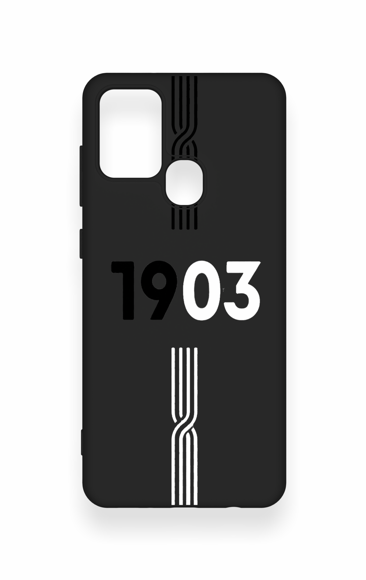 Samsung A21S Uyumlu 1903 Kemer Desenli Silikon Kılıf