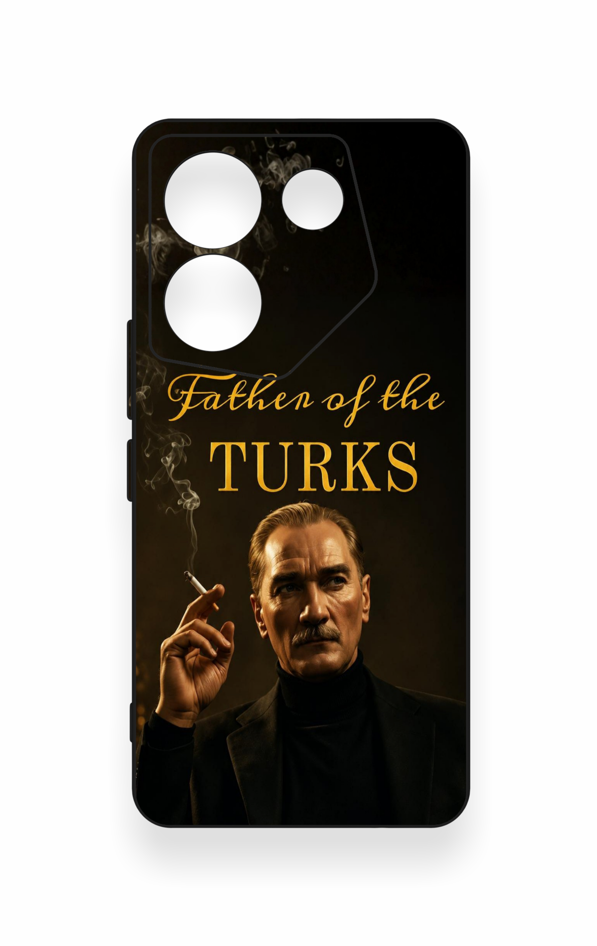 Tecno Camon 20 Pro Uyumlu Father Of The Turks Desenli Silikon Kılıf