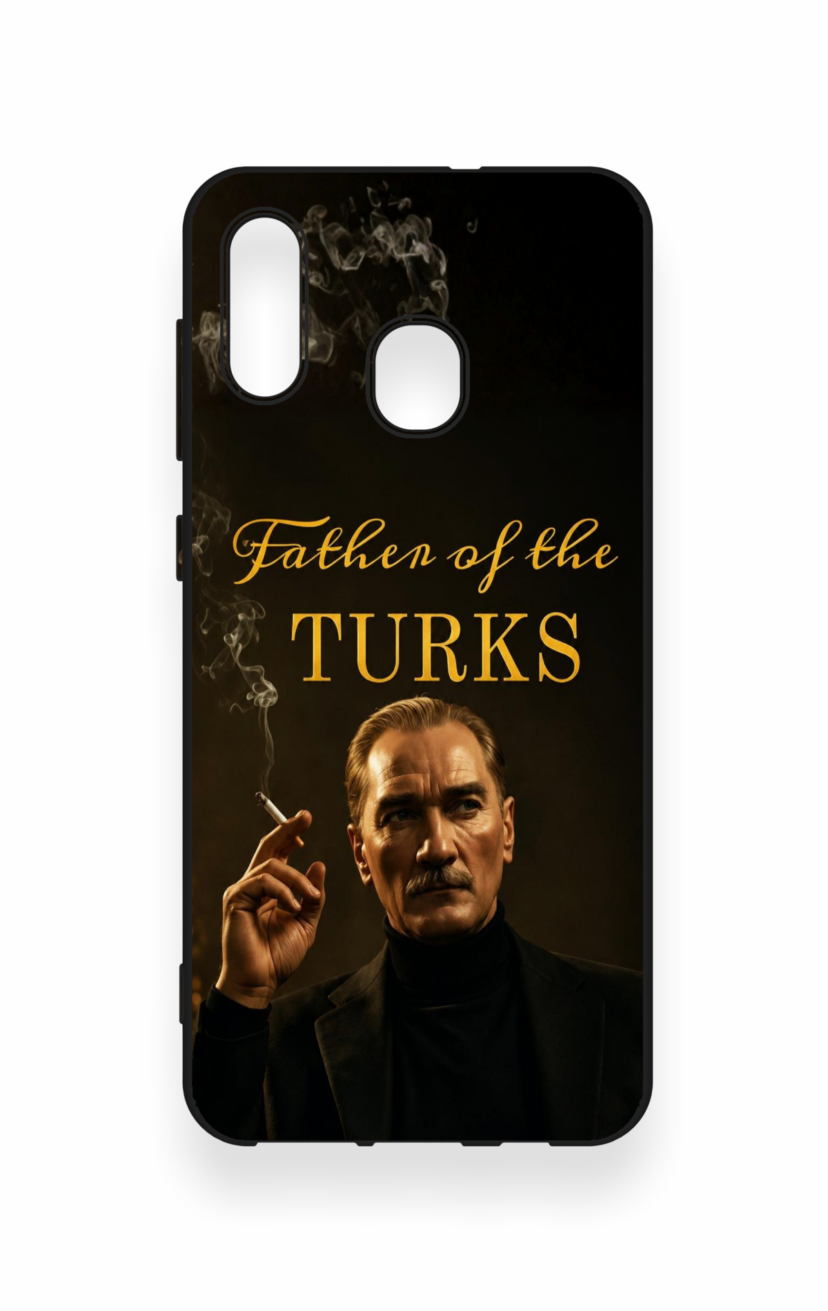 Samsung A20-A30 Uyumlu Father Of The Turks Desenli Silikon Kılıf