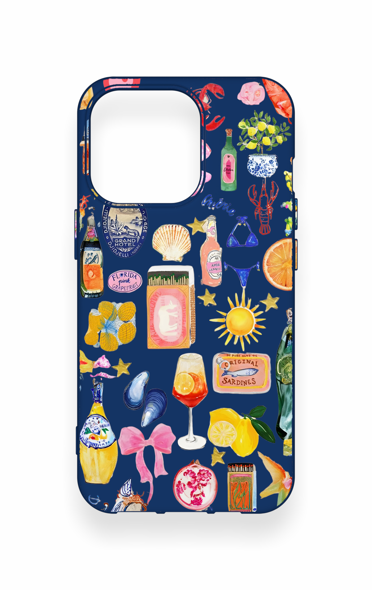 iPhone 13 Pro Uyumlu Summer Desenli Silikon Kılıf