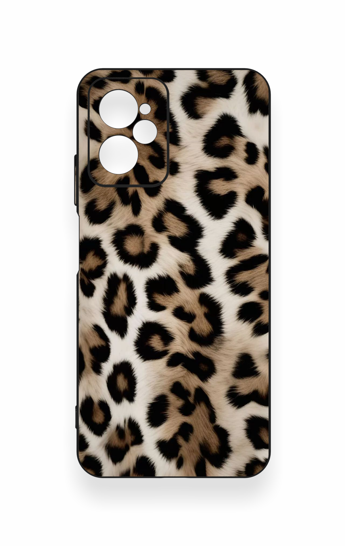 Casper Via X30 Uyumlu Leopar Derisi Desenli Silikon Kılıf