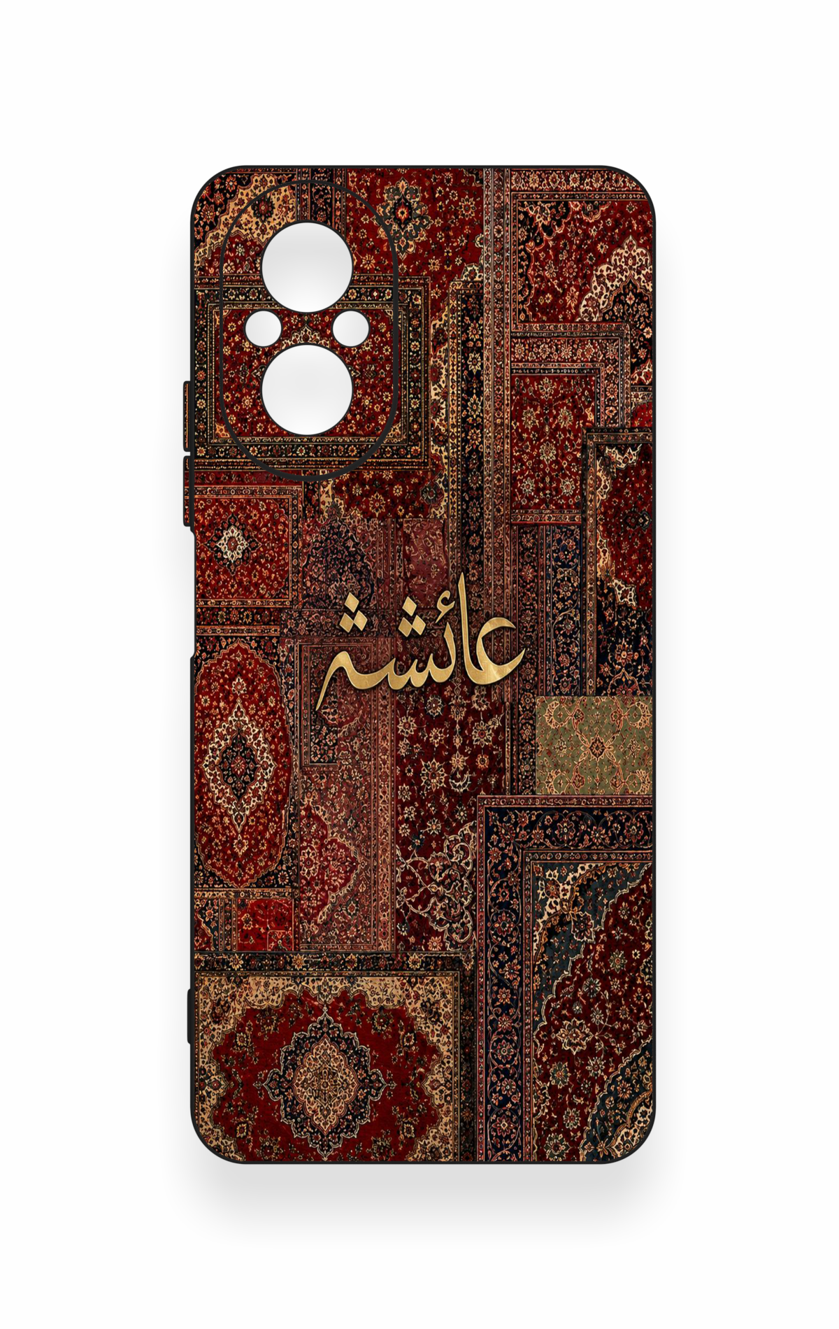 Realme 12 Lite Uyumlu Vintage Halı Desenli Silikon Kılıf