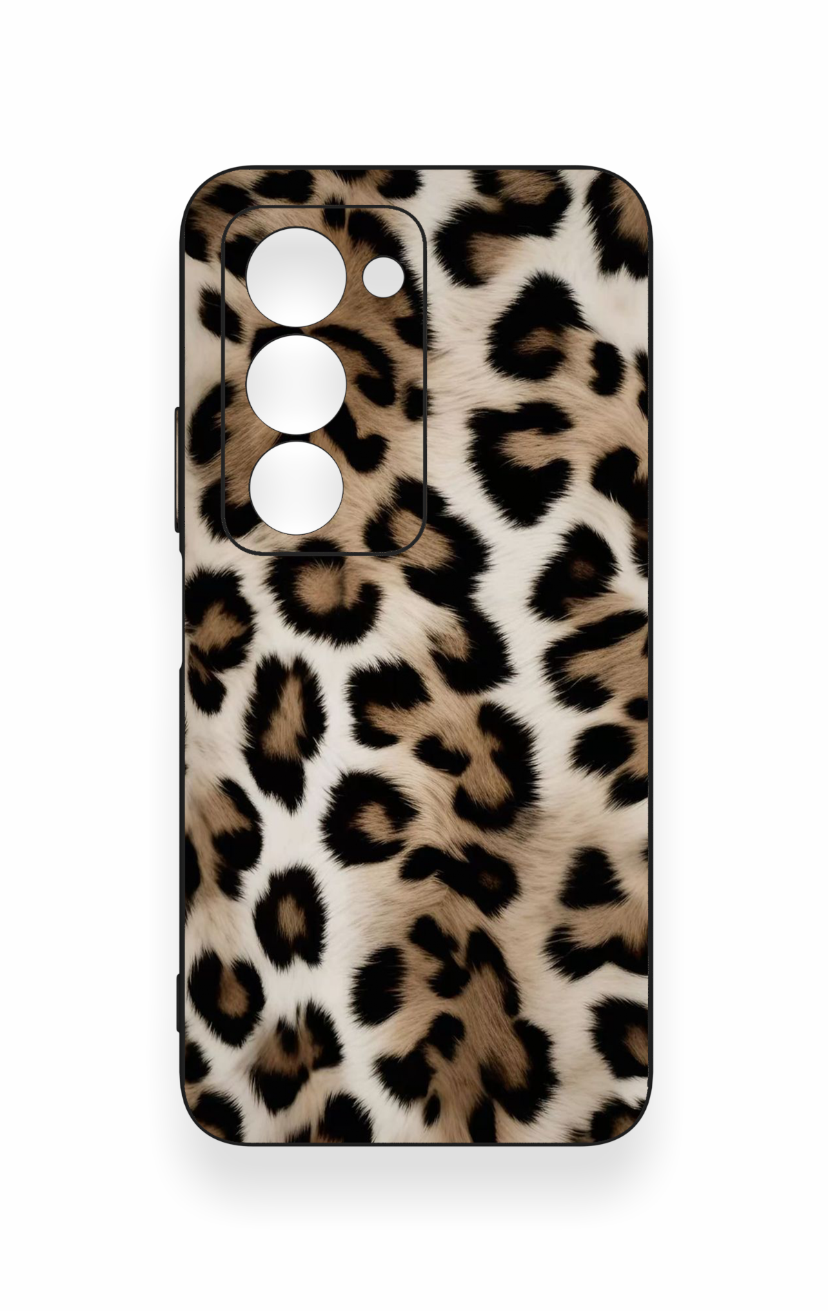 Redmi 15 5G Uyumlu Leopar Derisi Desenli Silikon Kılıf