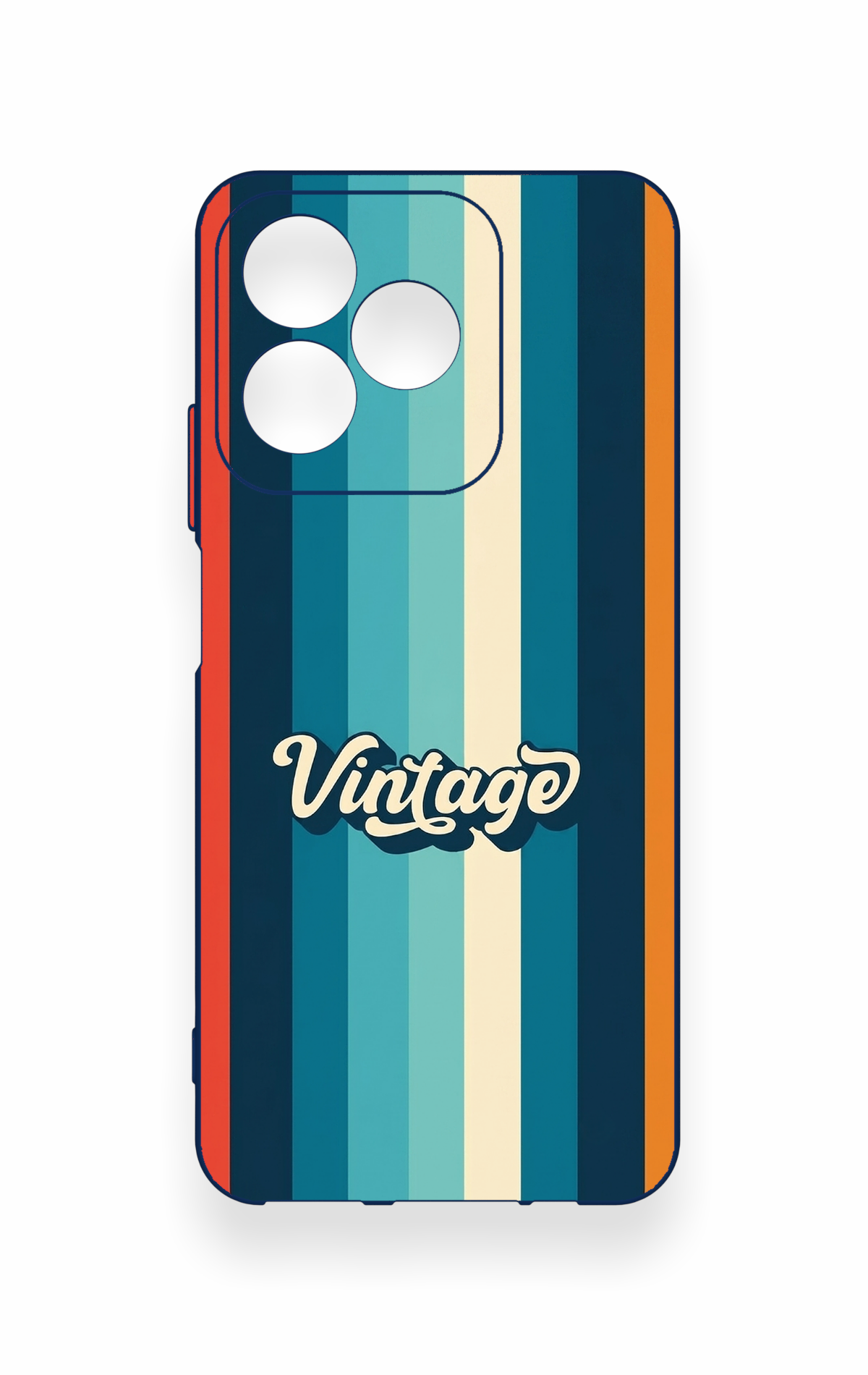 Realme C53 Uyumlu Vintage Desenli Silikon Kılıf