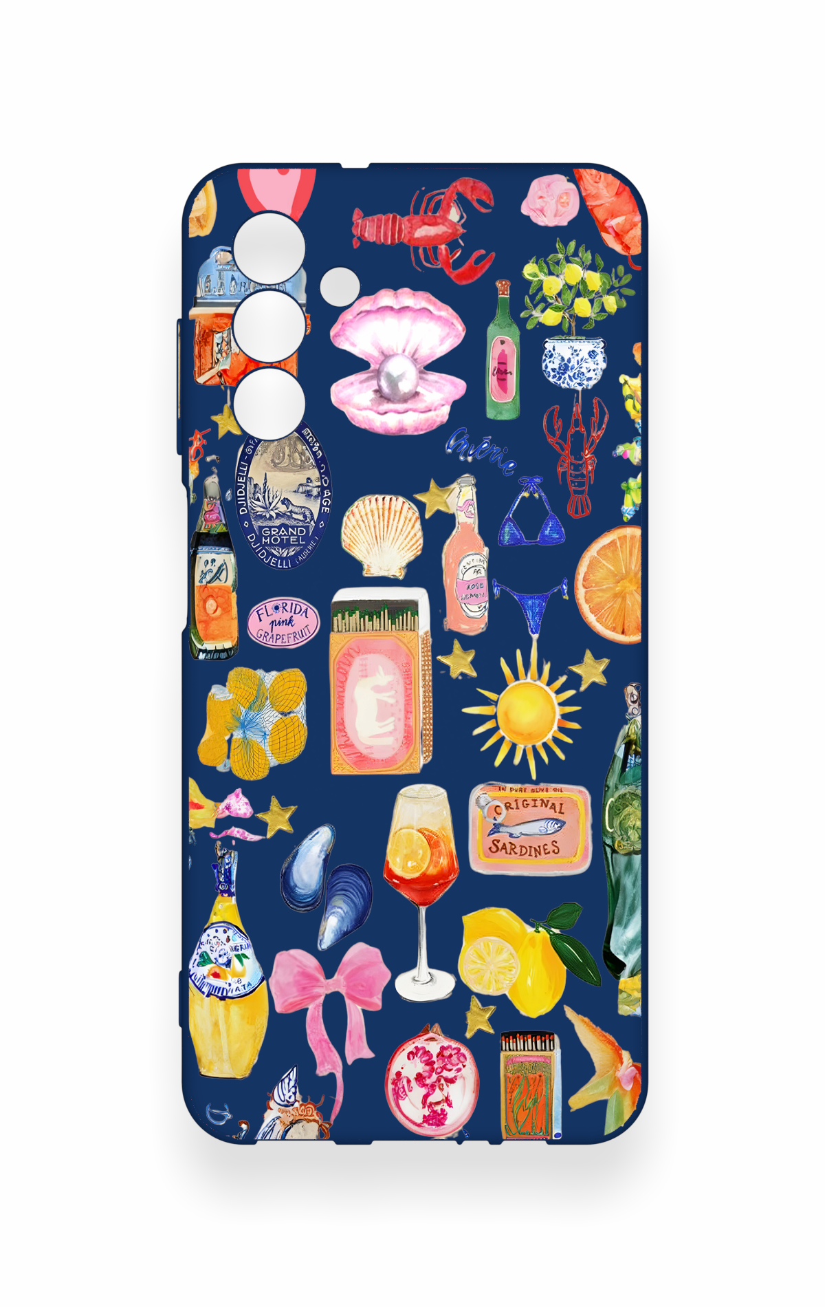 Samsung A04S Uyumlu Summer Desenli Silikon Kılıf