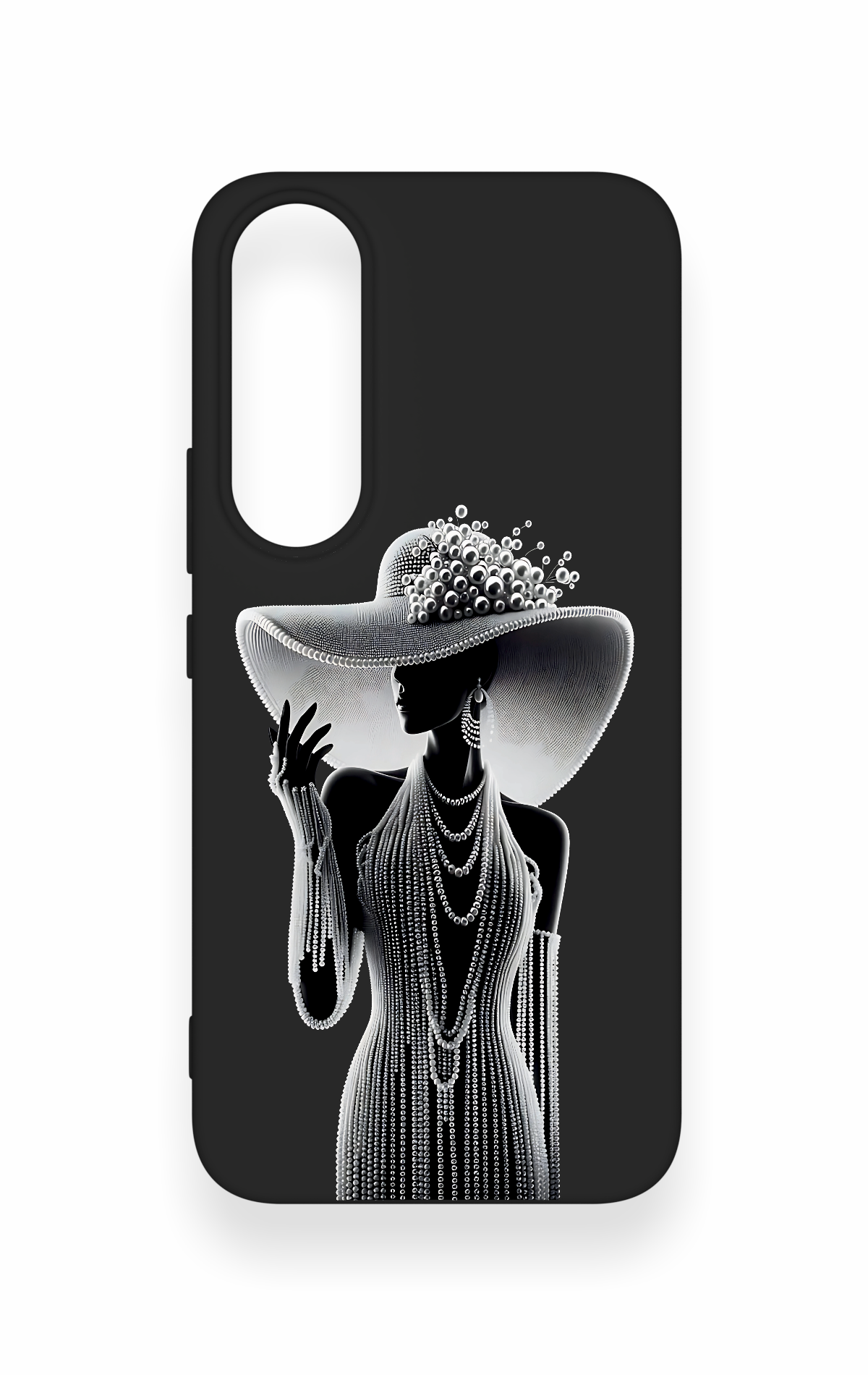 Vivo V70 FE 5G Uyumlu Lady Desenli Silikon Kılıf