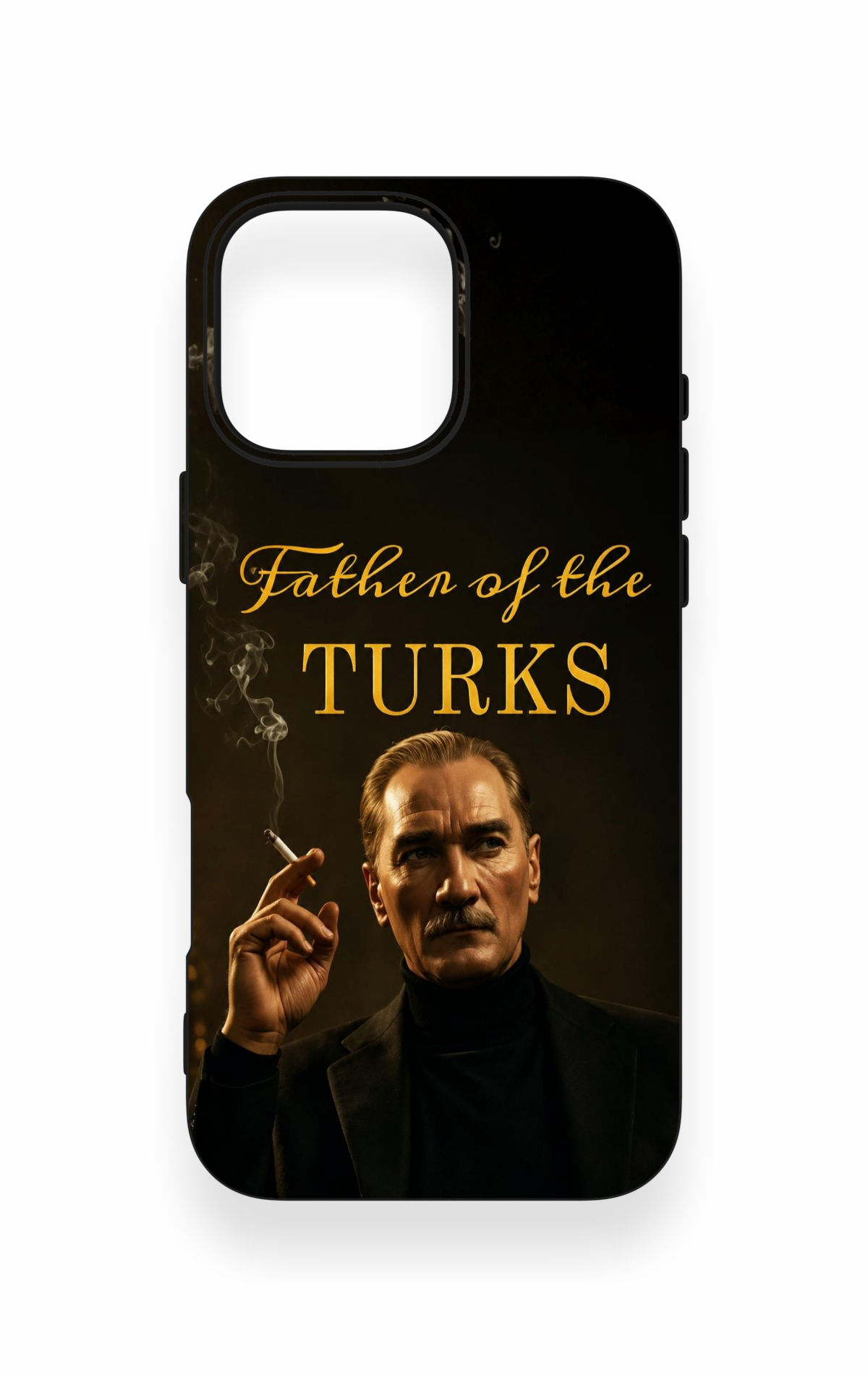 iPhone 16 Pro Max Uyumlu Father Of The Turks Desenli Silikon Kılıf