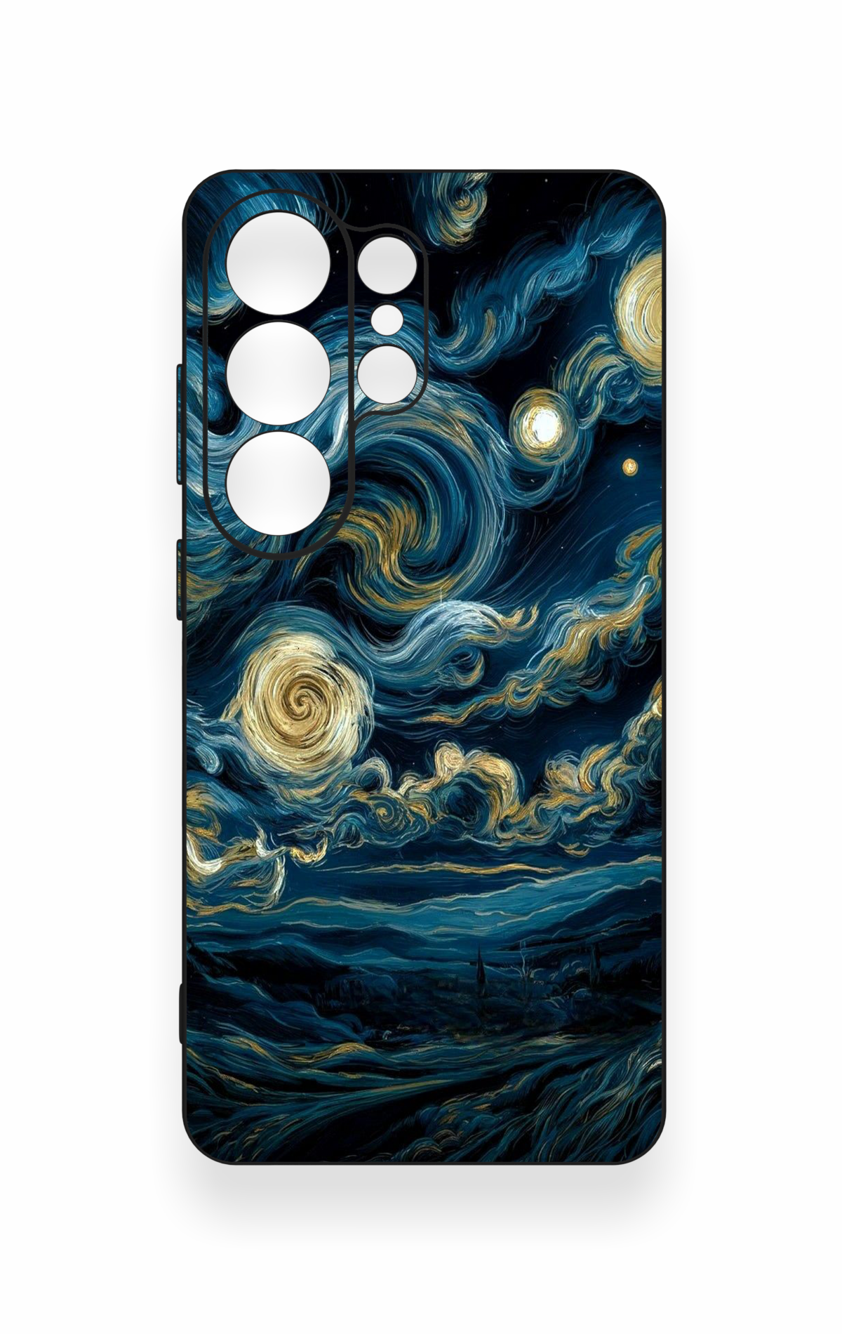 Samsung S26 Ultra Uyumlu Yıldızlı Gece Desenli Silikon Kılıf