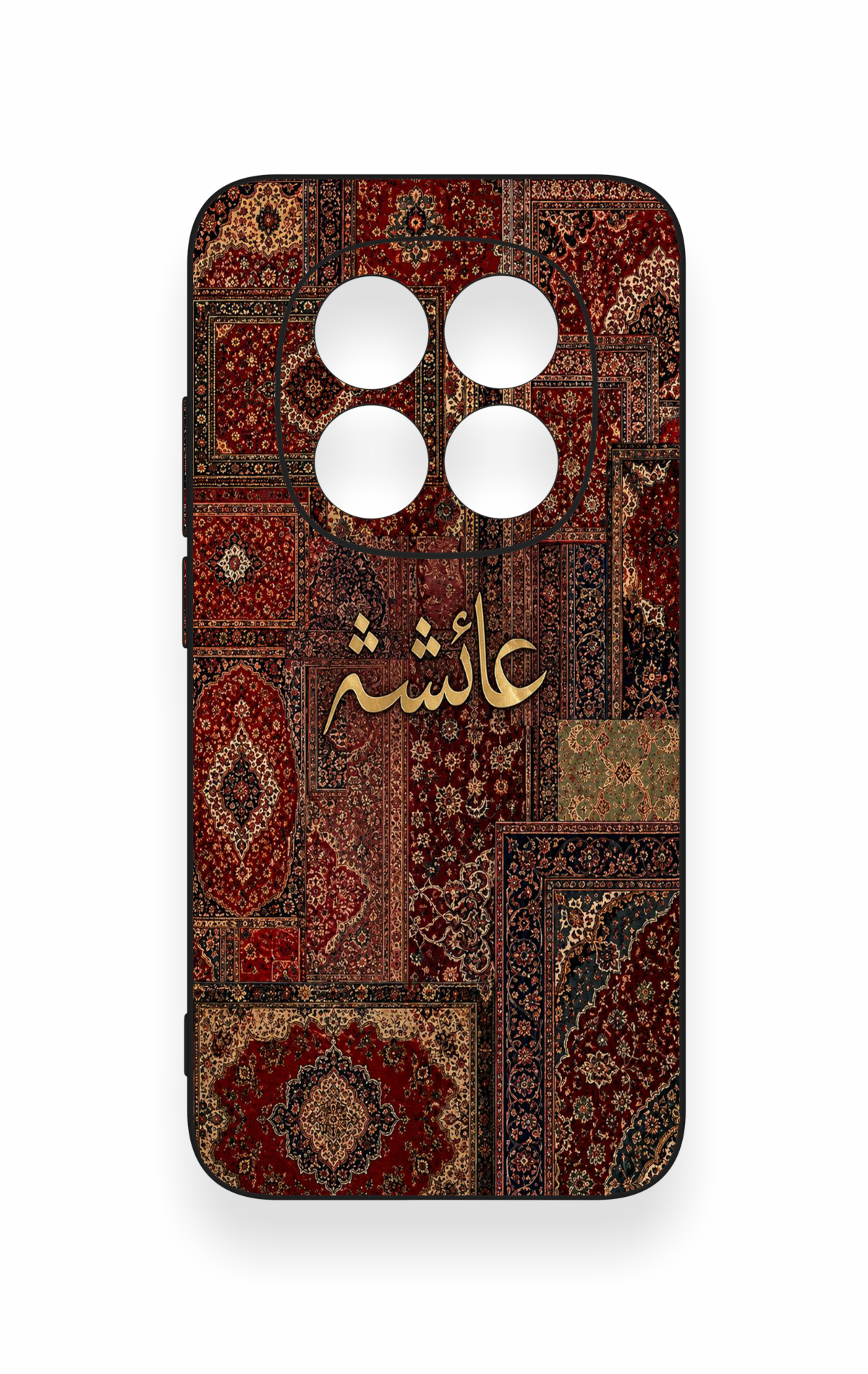 Redmi Note 15 Pro 5G Uyumlu Vintage Halı Desenli Silikon Kılıf