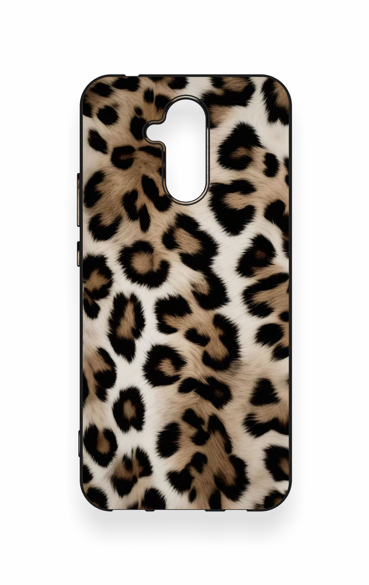 Huawei Mate 20 Lite Uyumlu Leopar Derisi Desenli Silikon Kılıf
