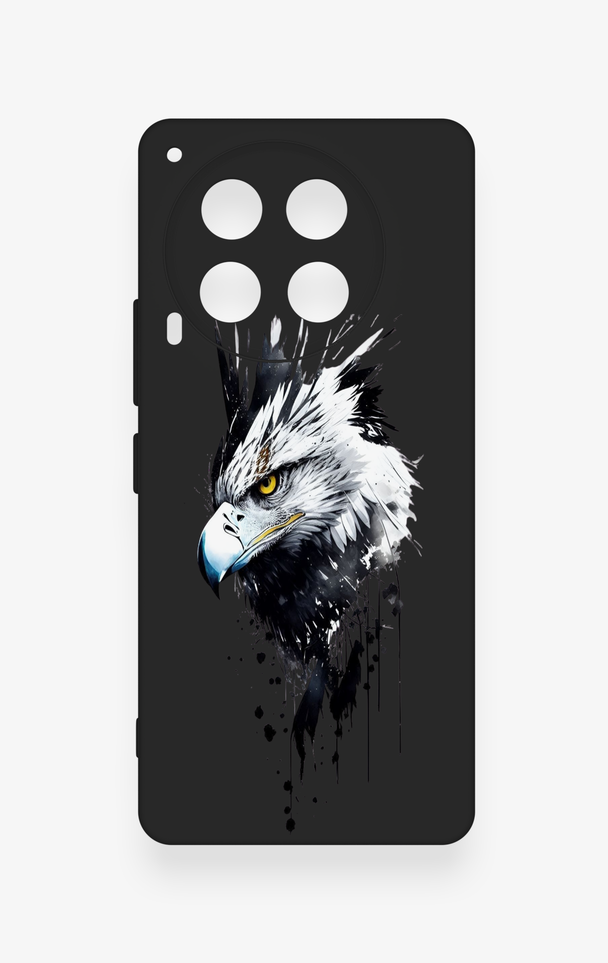Tecno Camon 30 Uyumlu Bald Eagle Desenli Silikon Kılıf