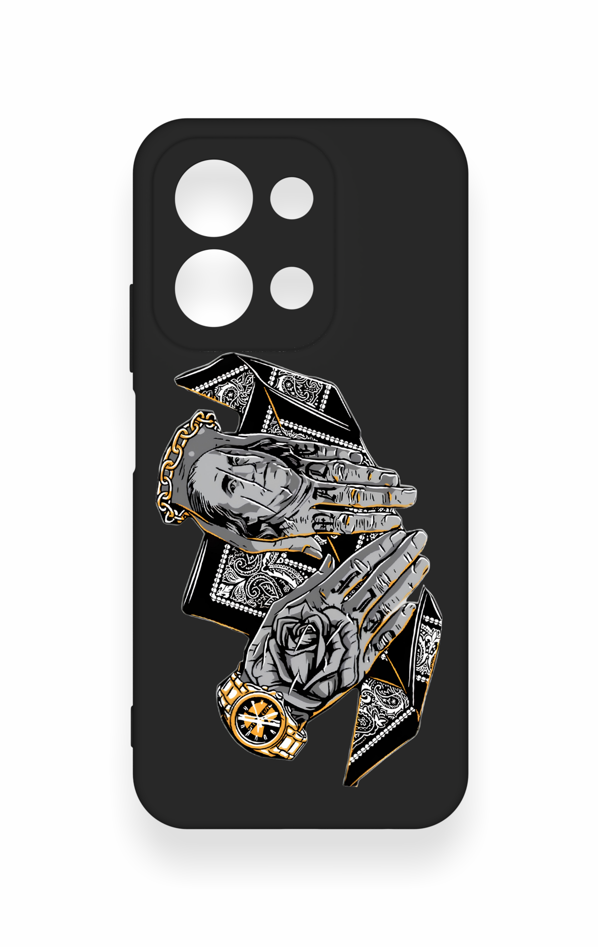 Redmi 15C 4G Uyumlu Self Made Desenli Silikon Kılıf