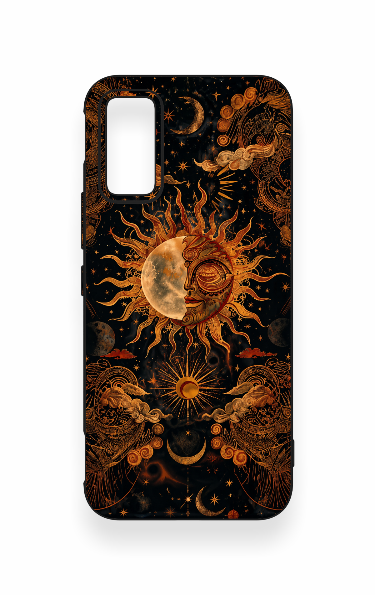 İnfinix Gt 30 Pro Uyumlu Mistik Güneş Desenli Silikon Kılıf