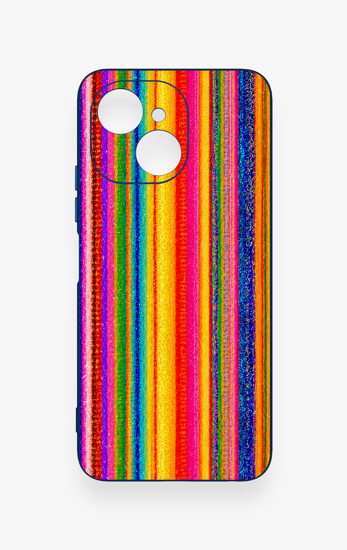 Tecno Spark 40C Uyumlu Rengarenk Desenli Silikon Kılıf