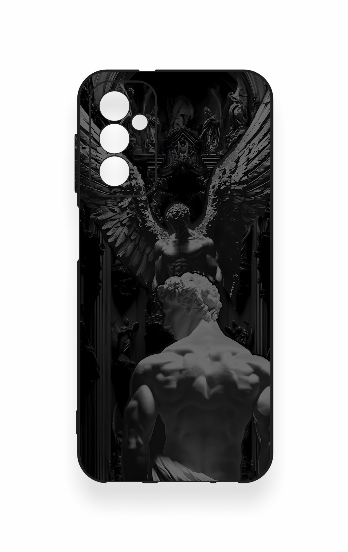 Samsung M13 Uyumlu Icarus Desenli Silikon Kılıf