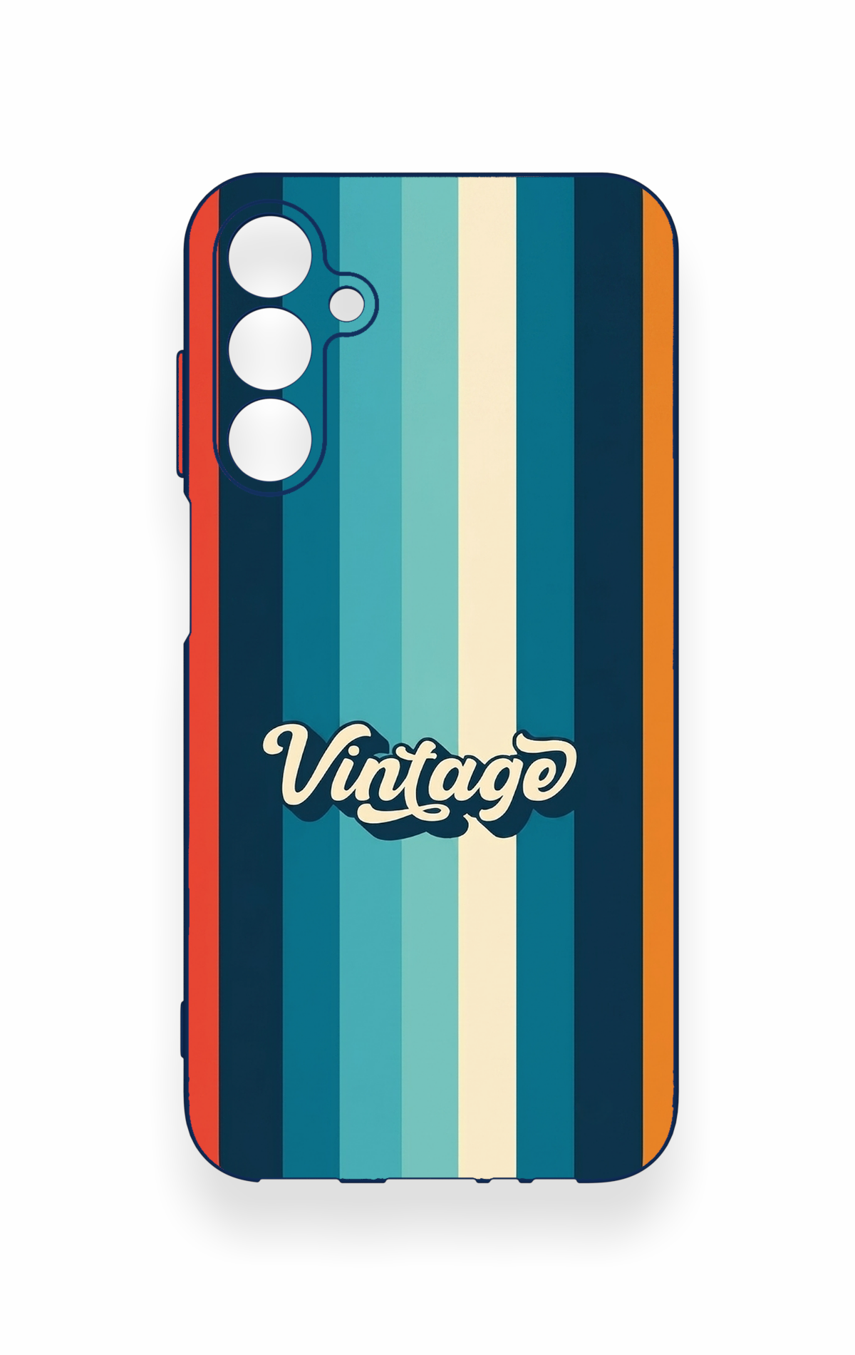 Samsung A15 Uyumlu Vintage Desenli Silikon Kılıf