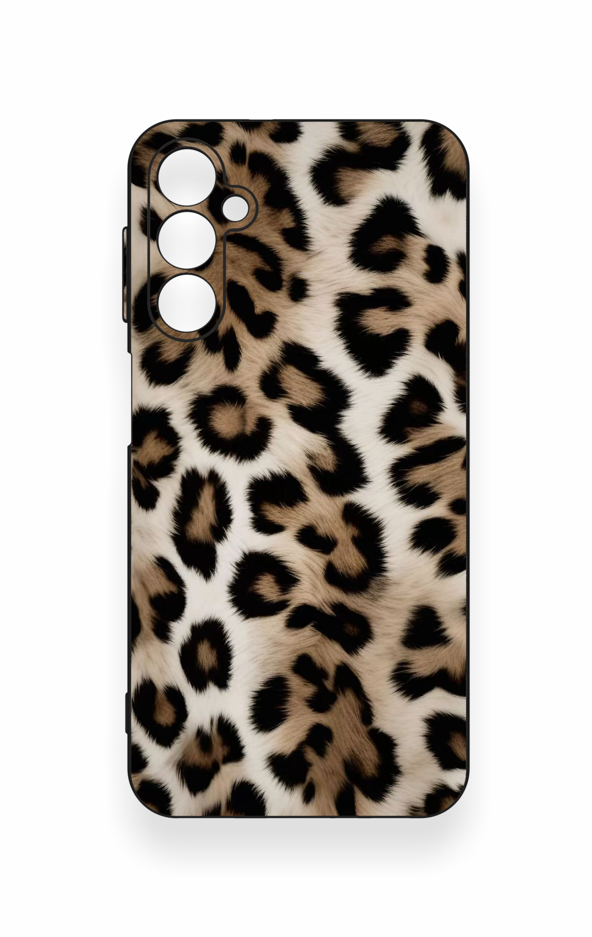Samsung A24 Uyumlu Leopar Derisi Desenli Silikon Kılıf