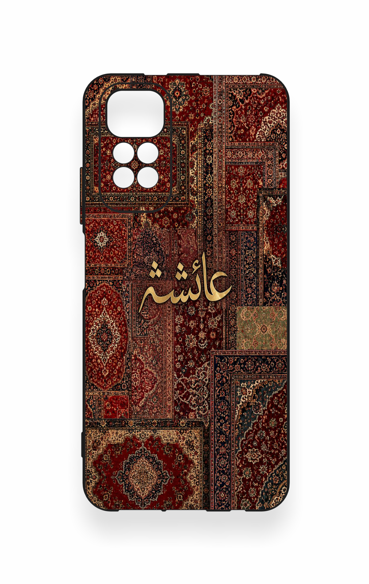 Redmi Note 11S Uyumlu Vintage Halı Desenli Silikon Kılıf