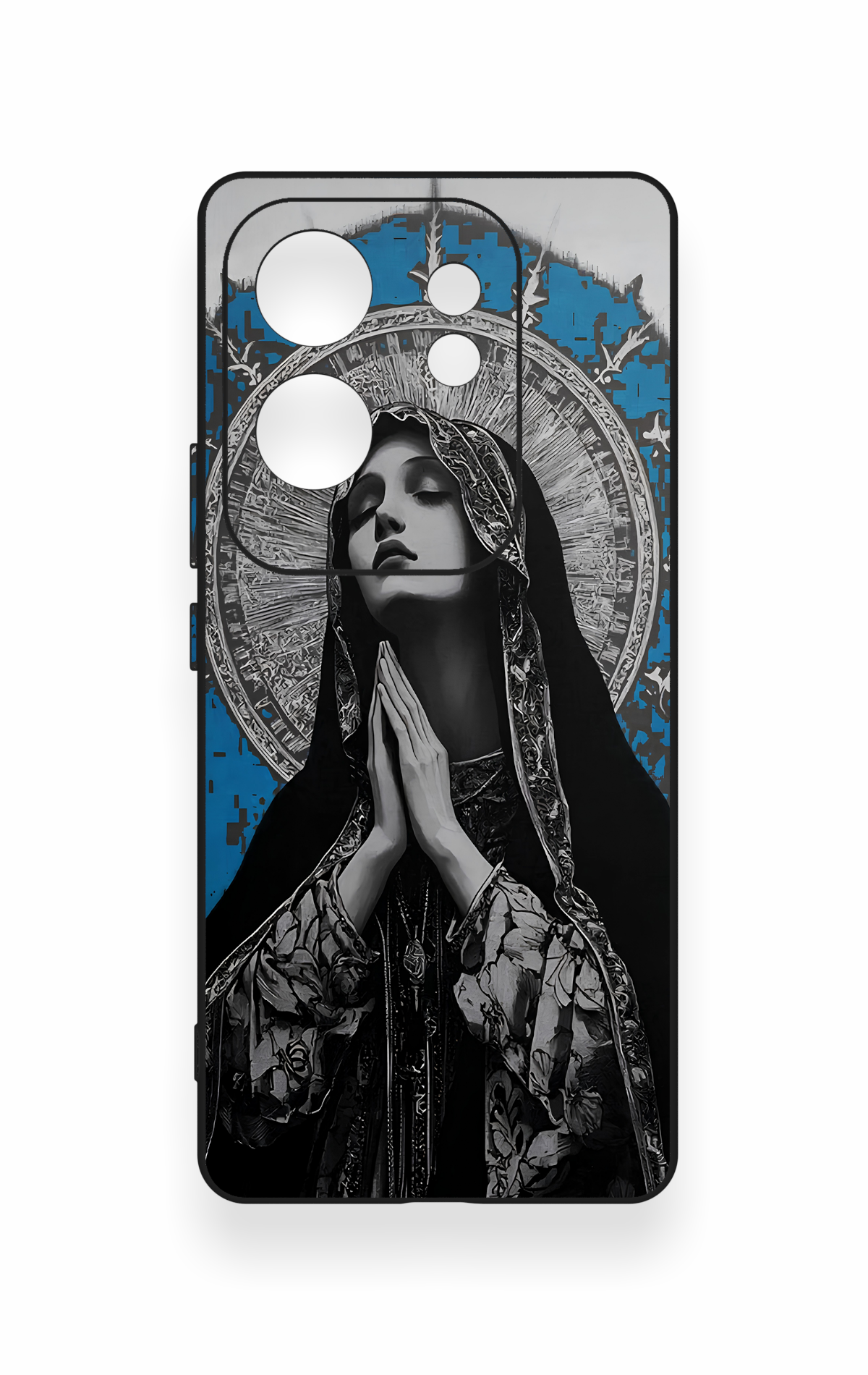 İnfinix Zero 30 Uyumlu Rahibe Desenli Silikon Kılıf