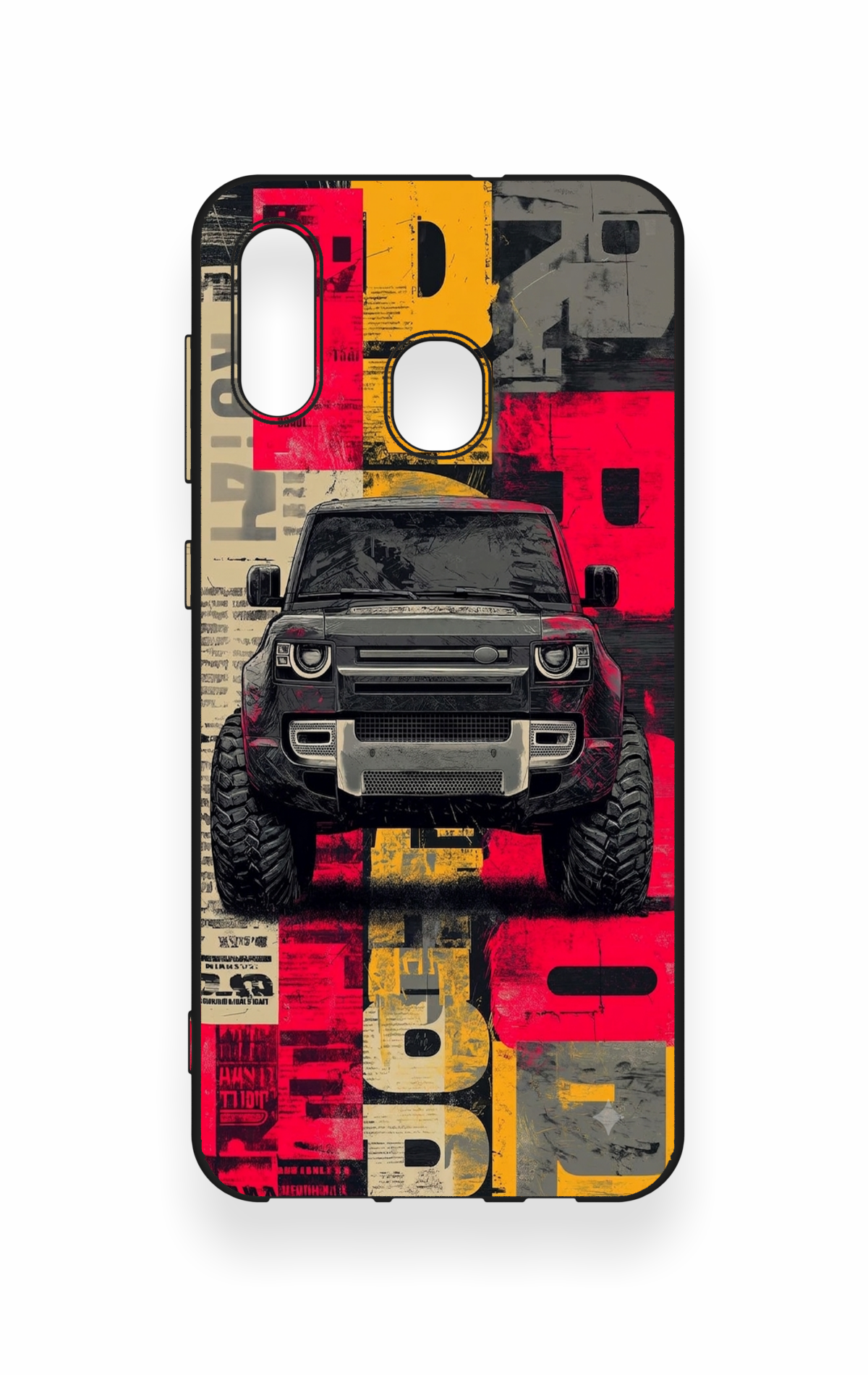 Samsung A20-A30 Uyumlu Defender Truck Desenli Silikon Kılıf
