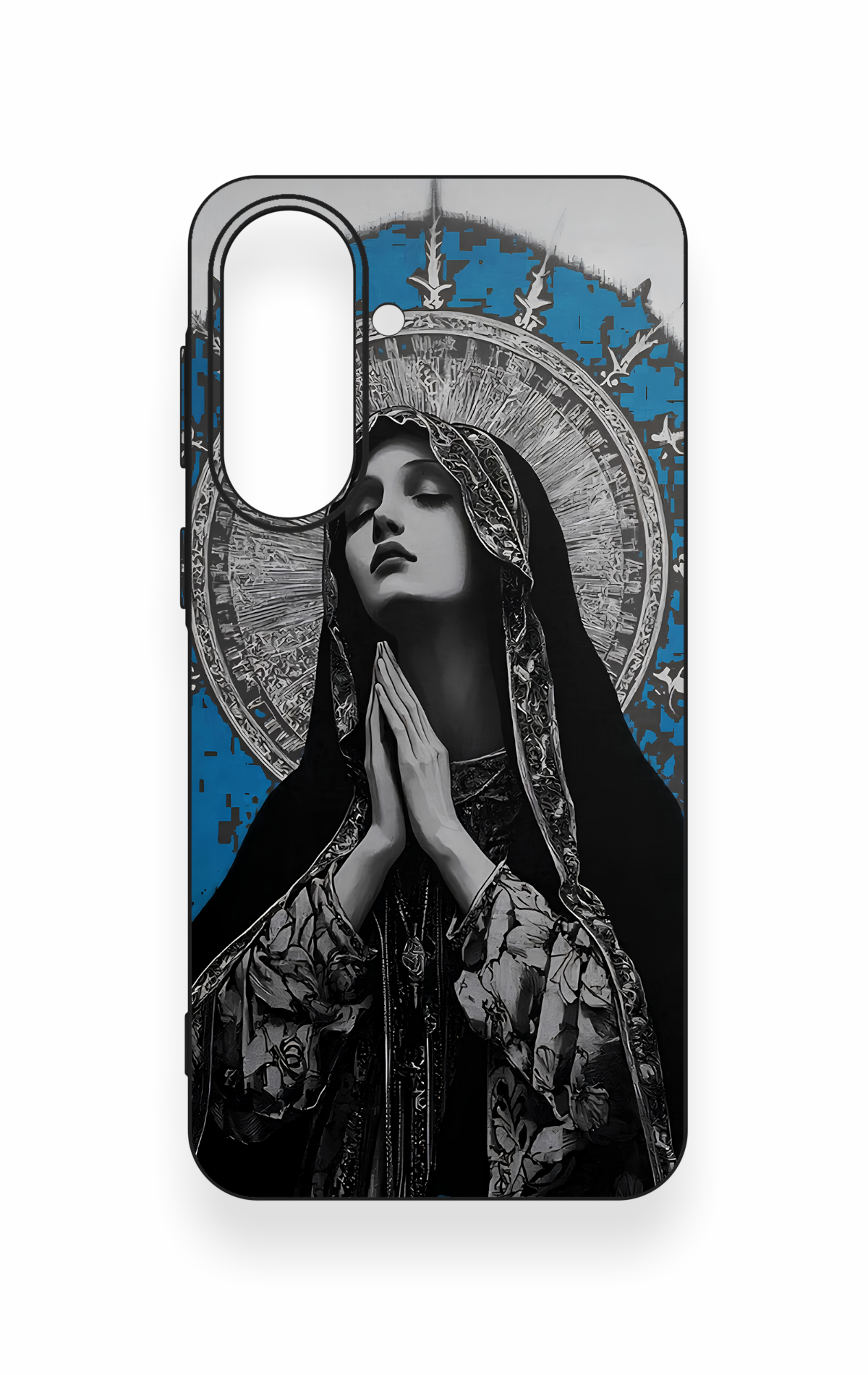 Samsung A37 Uyumlu Rahibe Desenli Silikon Kılıf