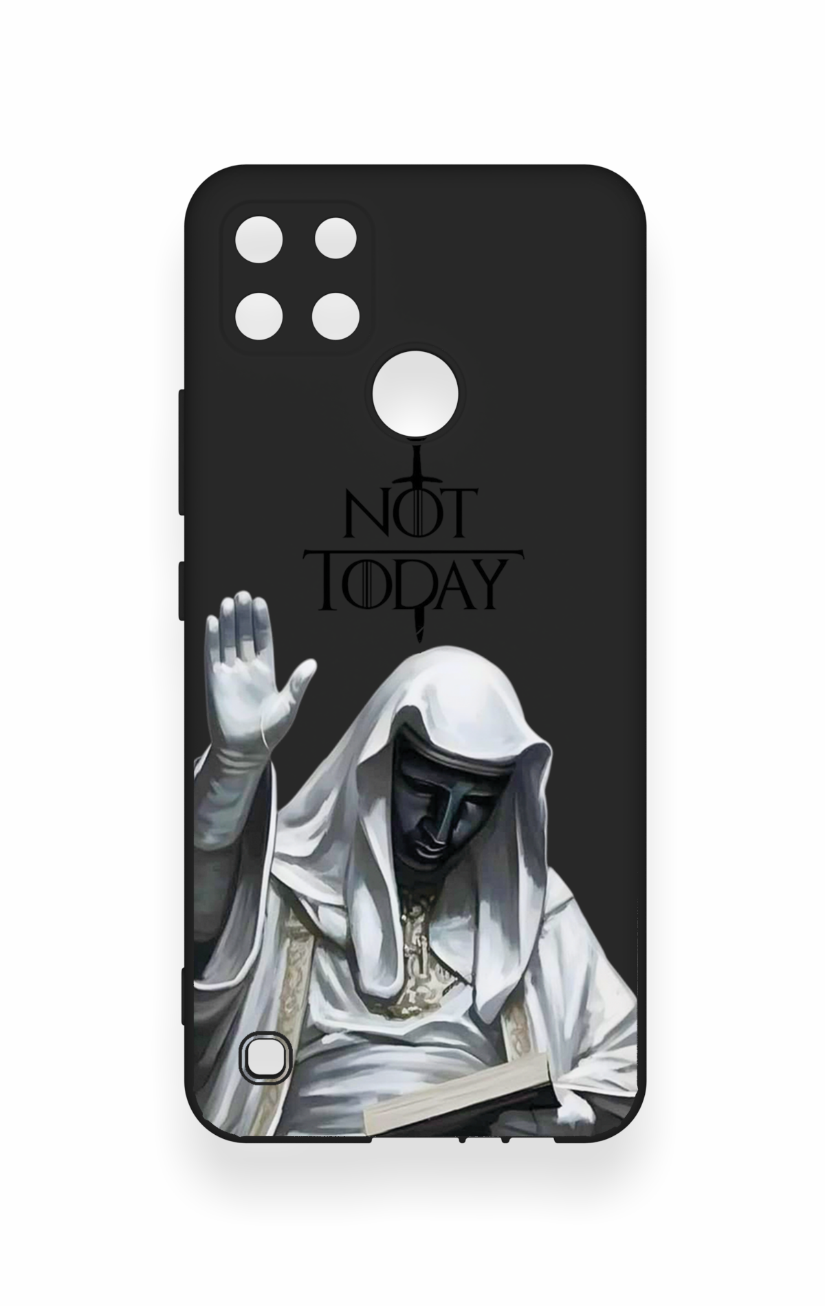 Realme C21Y Uyumlu Not Today Desenli Silikon Kılıf