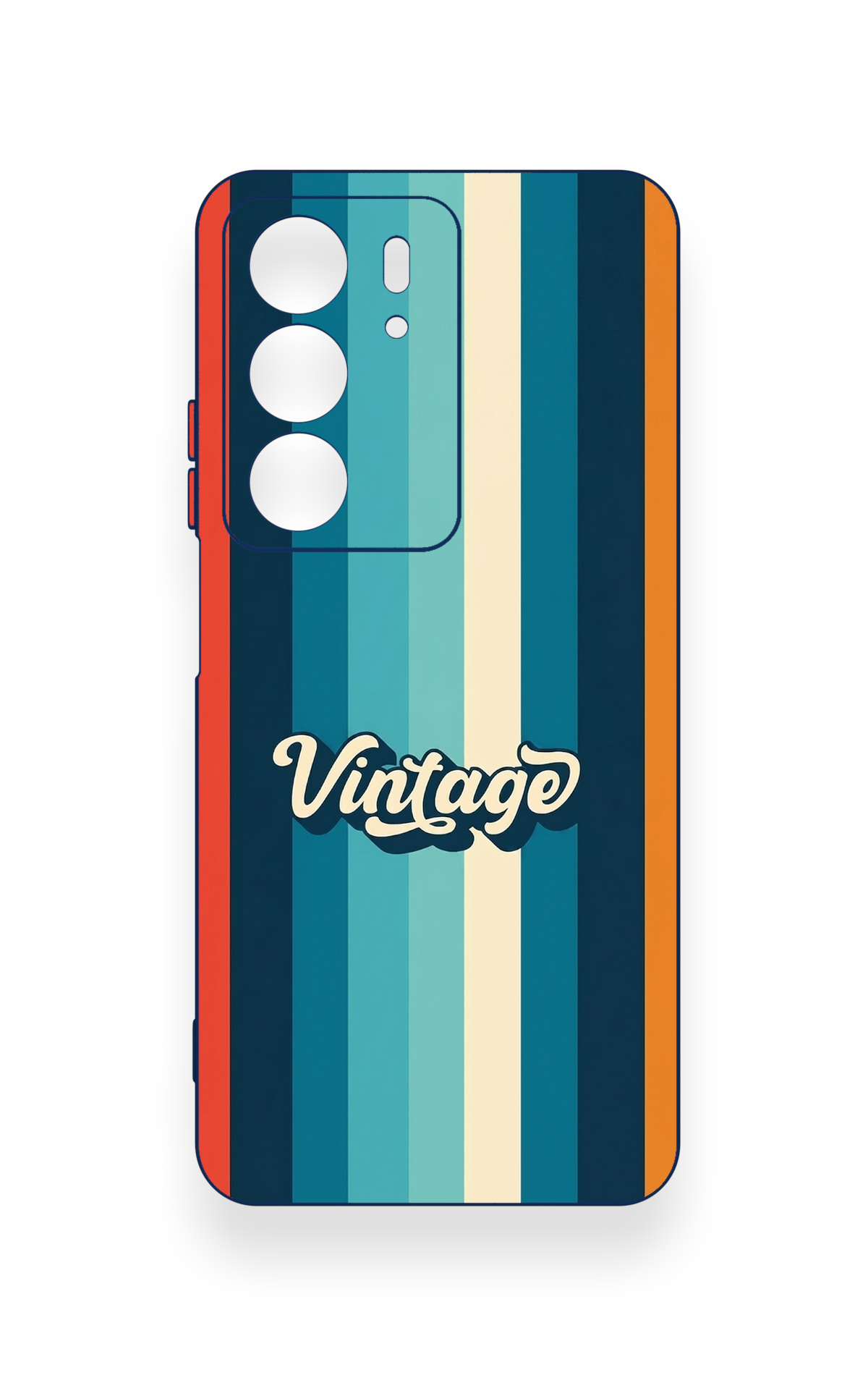 Realme C75 Uyumlu Vintage Desenli Silikon Kılıf