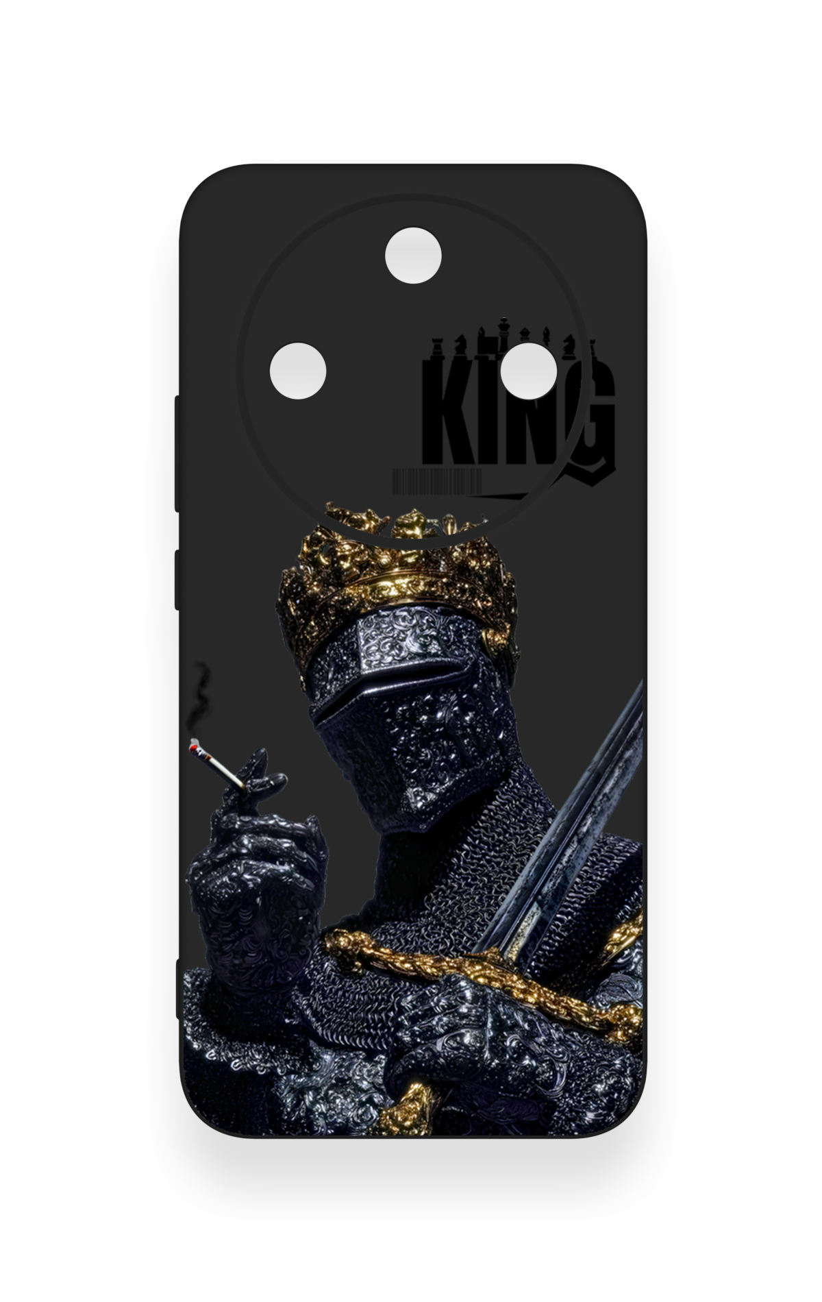 Honor Magic 8 Lite Uyumlu King Desenli Silikon Kılıf