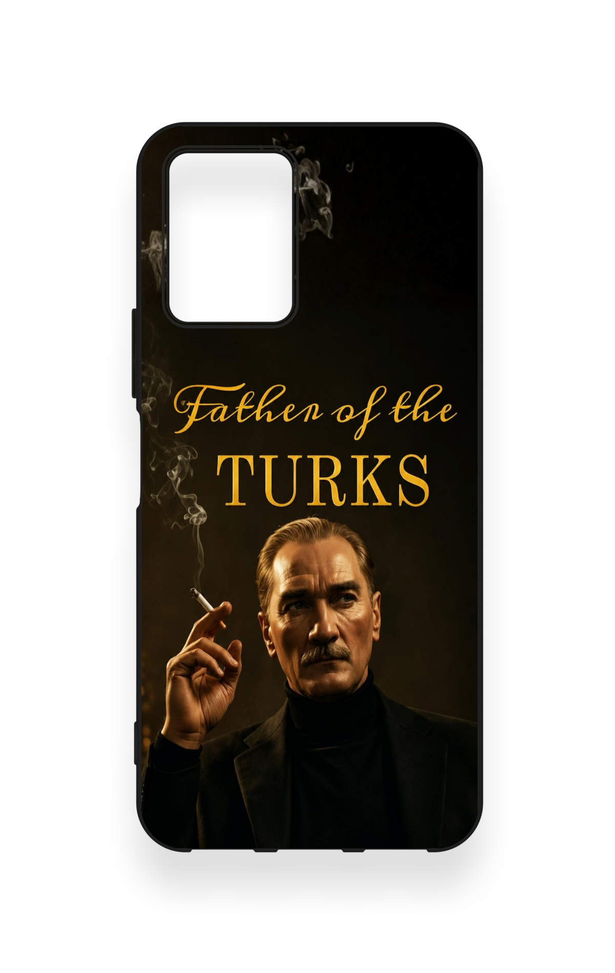 Vivo Y33S Uyumlu Father Of The Turks Desenli Silikon Kılıf