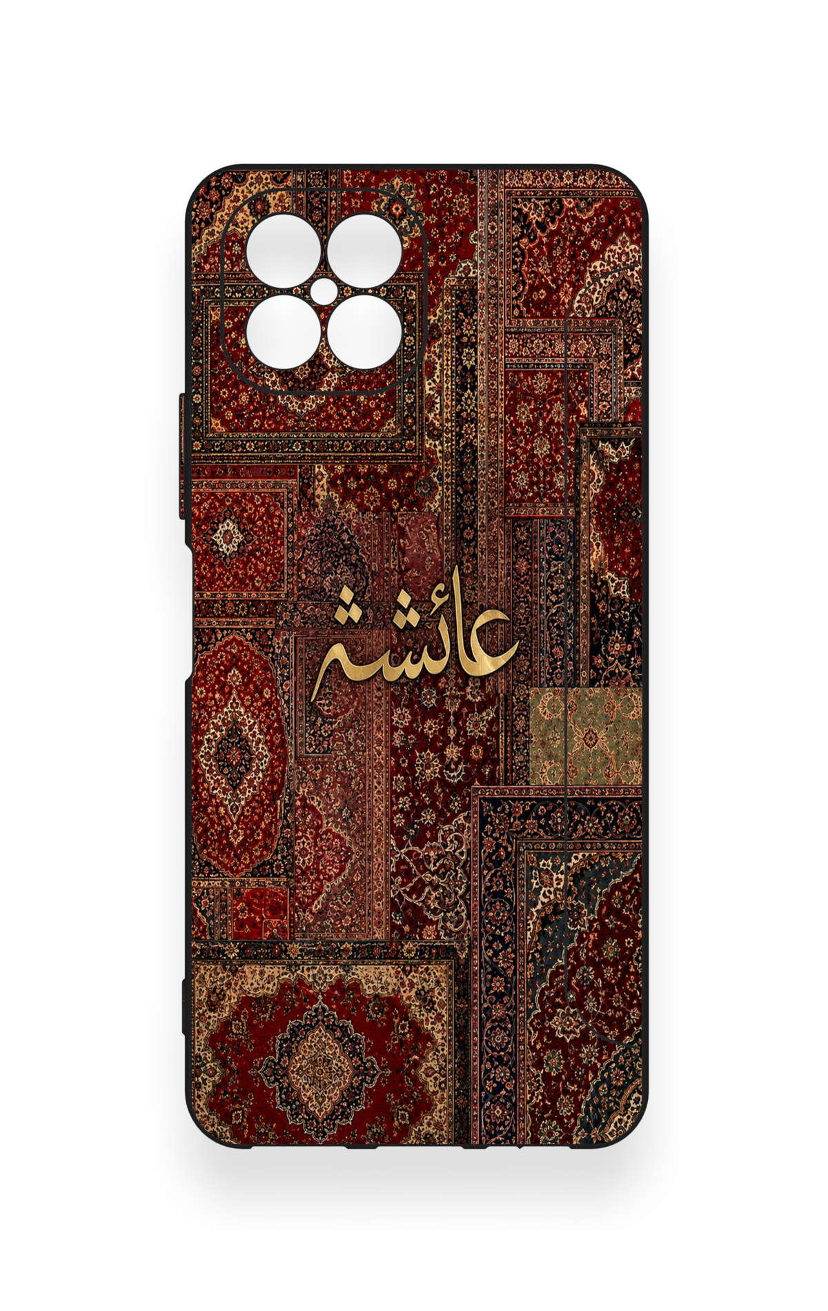 Omix X600 Uyumlu Vintage Halı Desenli Silikon Kılıf