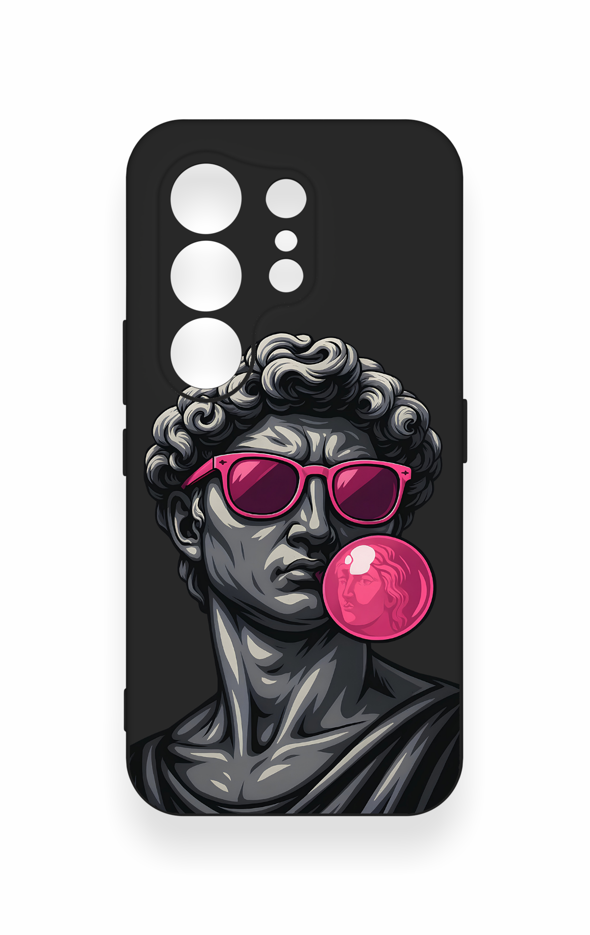 Tecno Camon 50 4G Uyumlu Pop David Desenli Silikon Kılıf