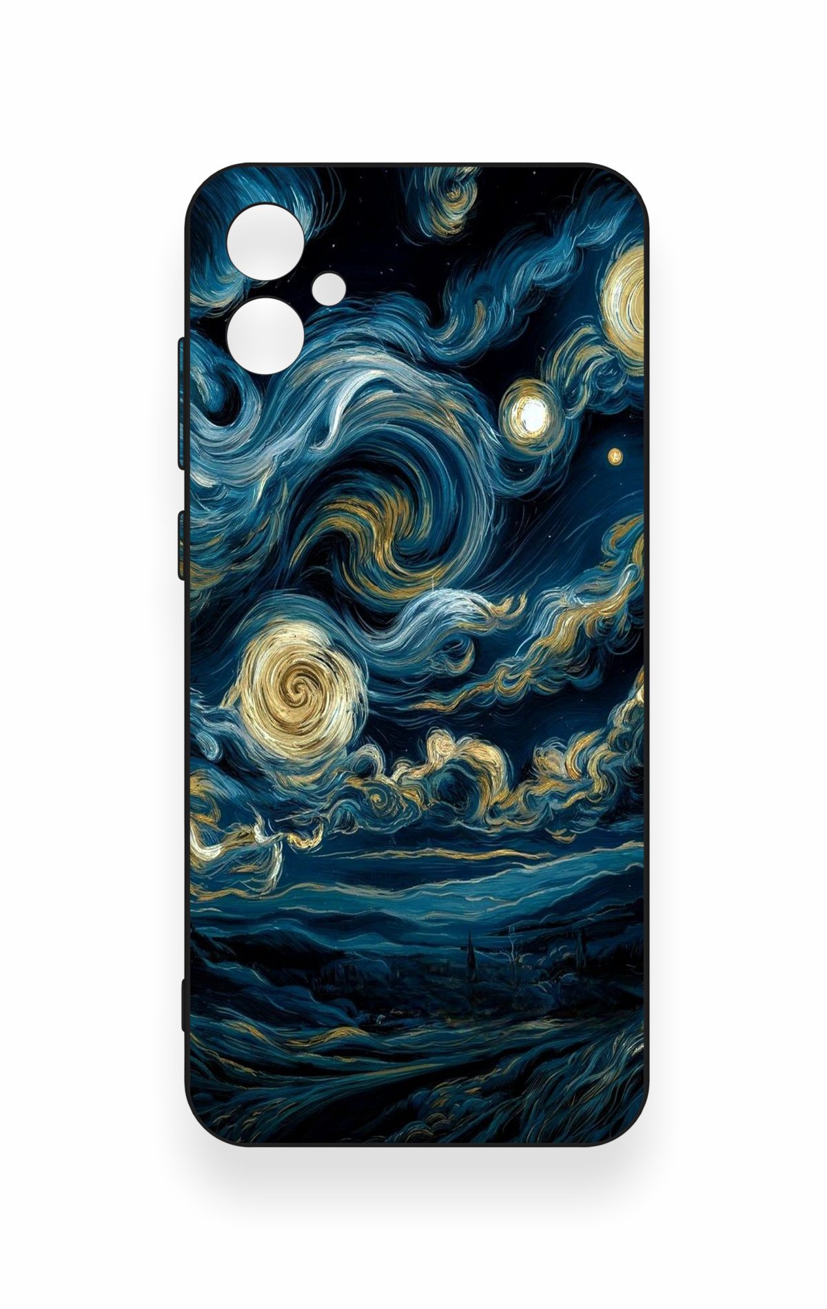 Samsung A05 Uyumlu Yıldızlı Gece Desenli Silikon Kılıf