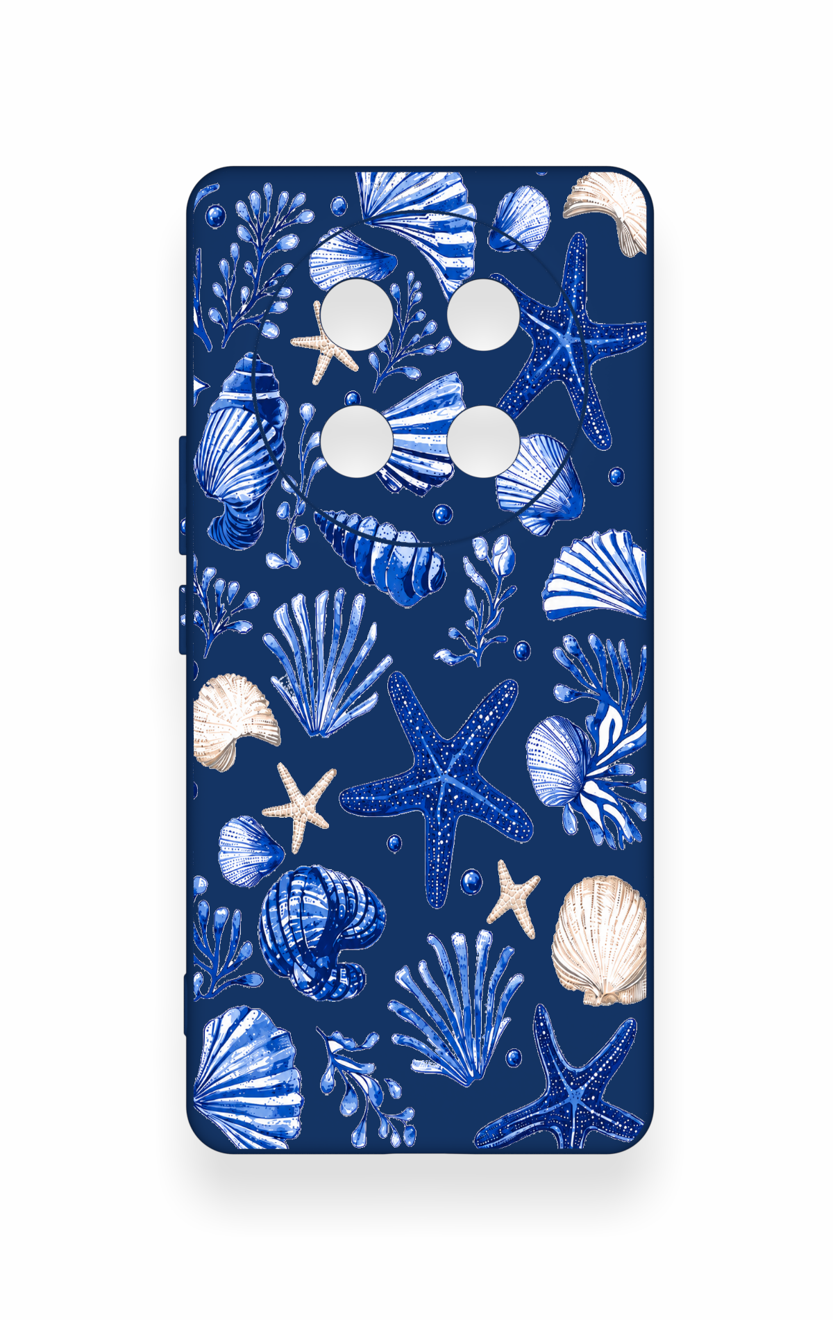 Honor Magic 7 Lite 5G Uyumlu Deniz Kabuğu Desenli Silikon Kılıf