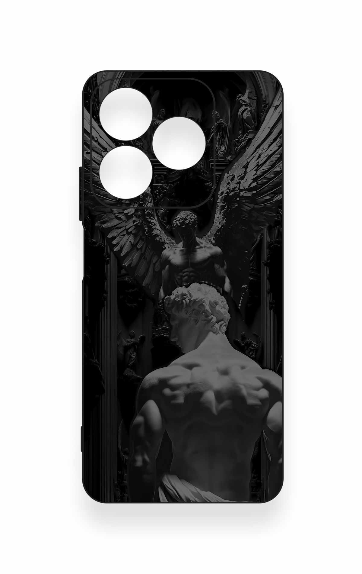 Realme C63 Uyumlu Icarus Desenli Silikon Kılıf