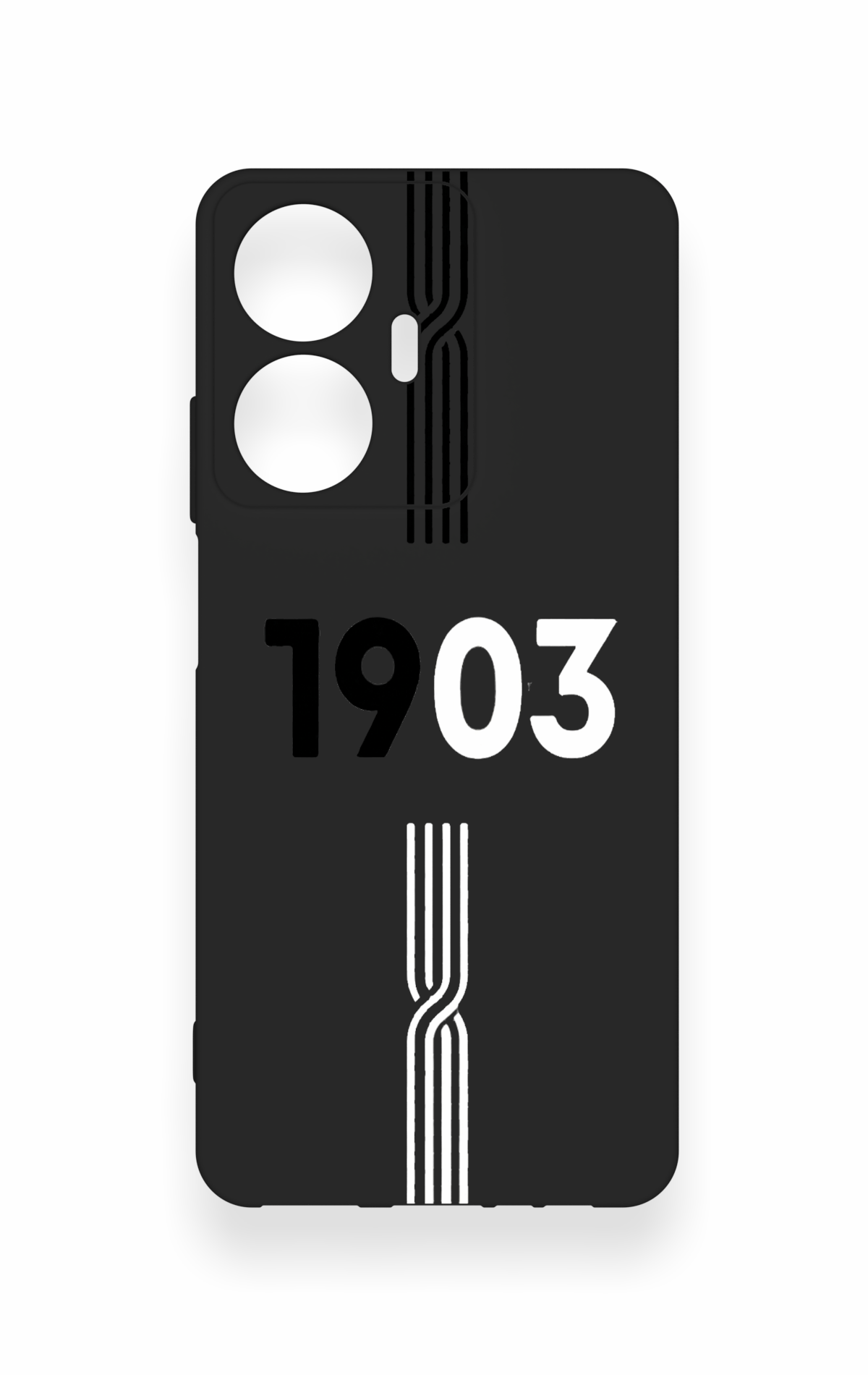 Realme C55 Uyumlu 1903 Kemer Desenli Silikon Kılıf