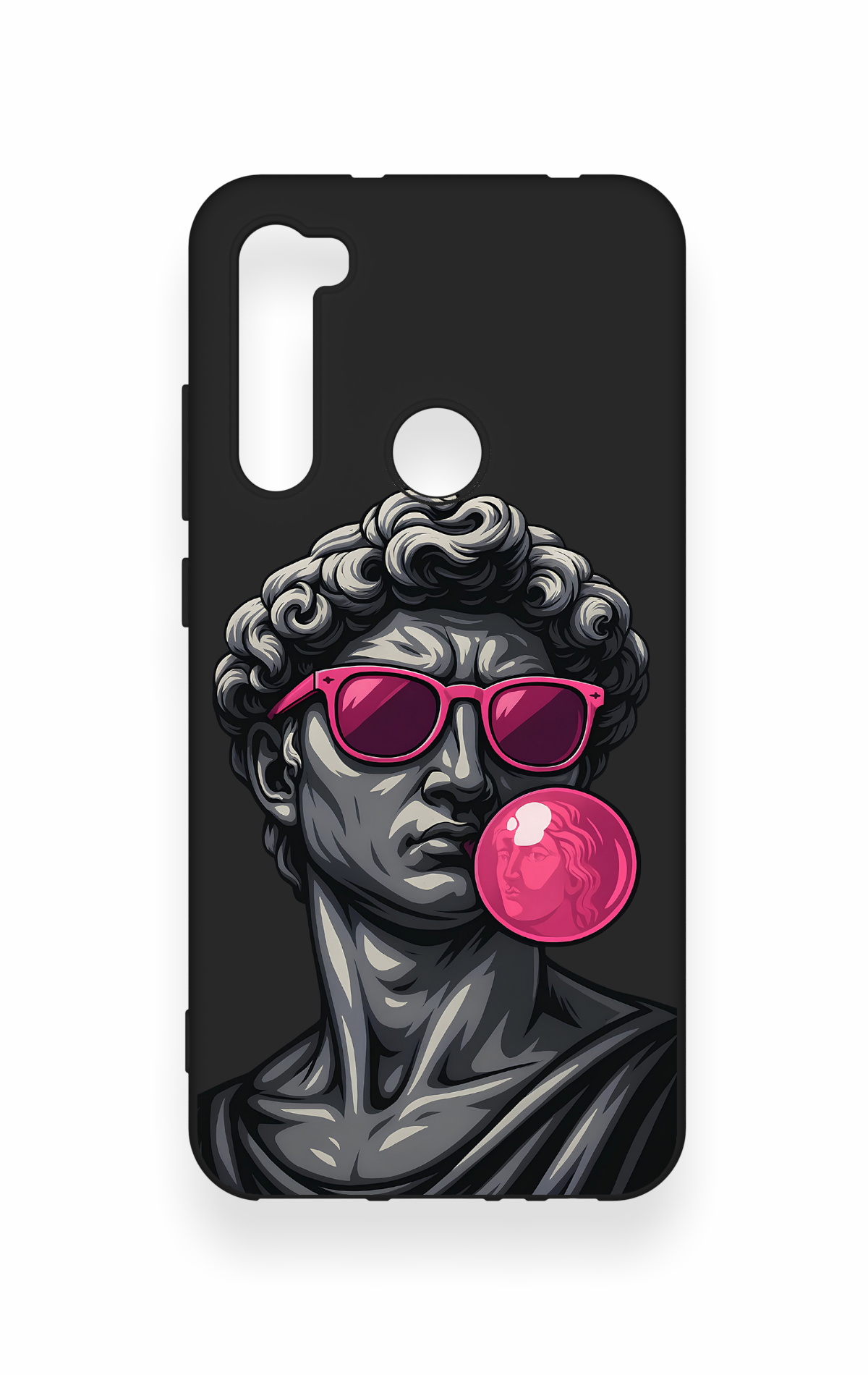 Redmi Note 8 Uyumlu Pop David Desenli Silikon Kılıf