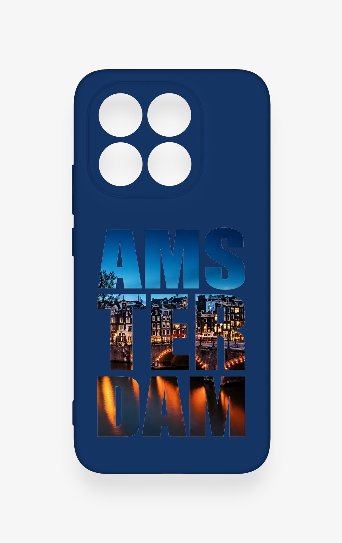 Mi 15T 5G Uyumlu Amsterdam Desenli Silikon Kılıf