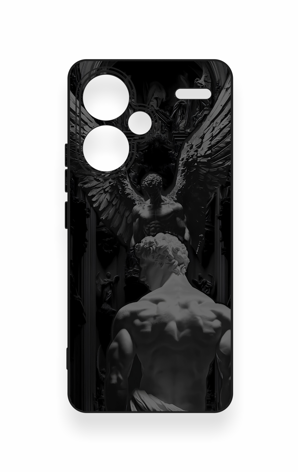 Redmi Note 13 Pro Plus Uyumlu Icarus Desenli Silikon Kılıf