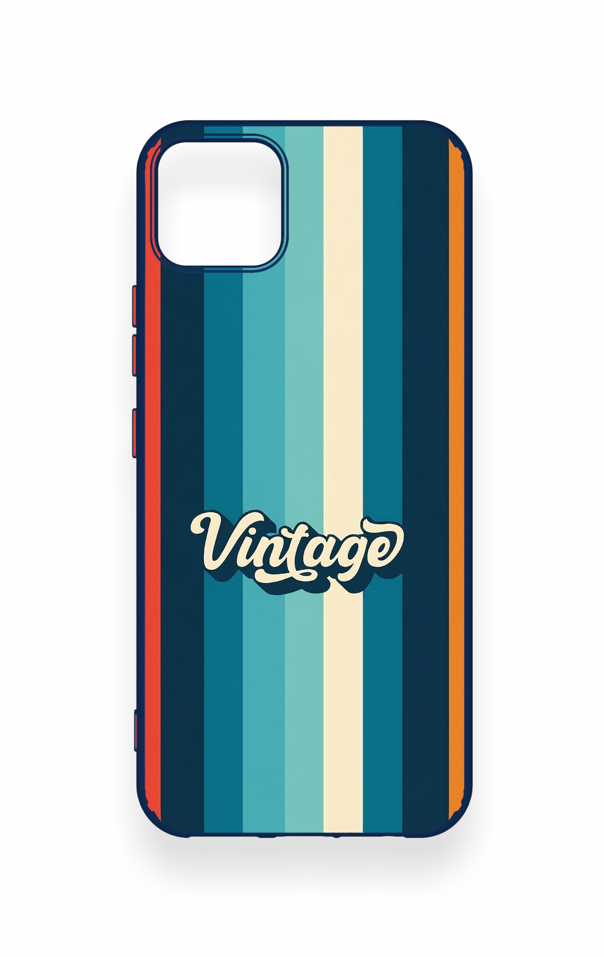 Realme C11 2021 Uyumlu Vintage Desenli Silikon Kılıf