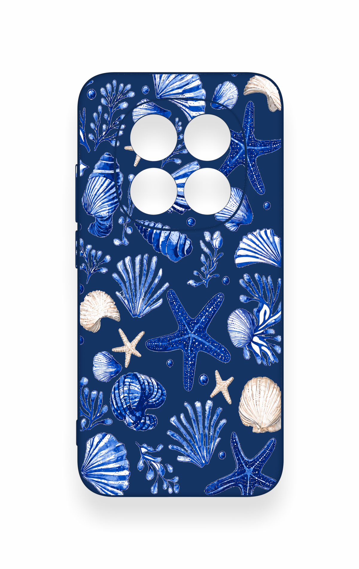 Redmi Note 15 Pro 5G Uyumlu Deniz Kabuğu Desenli Silikon Kılıf