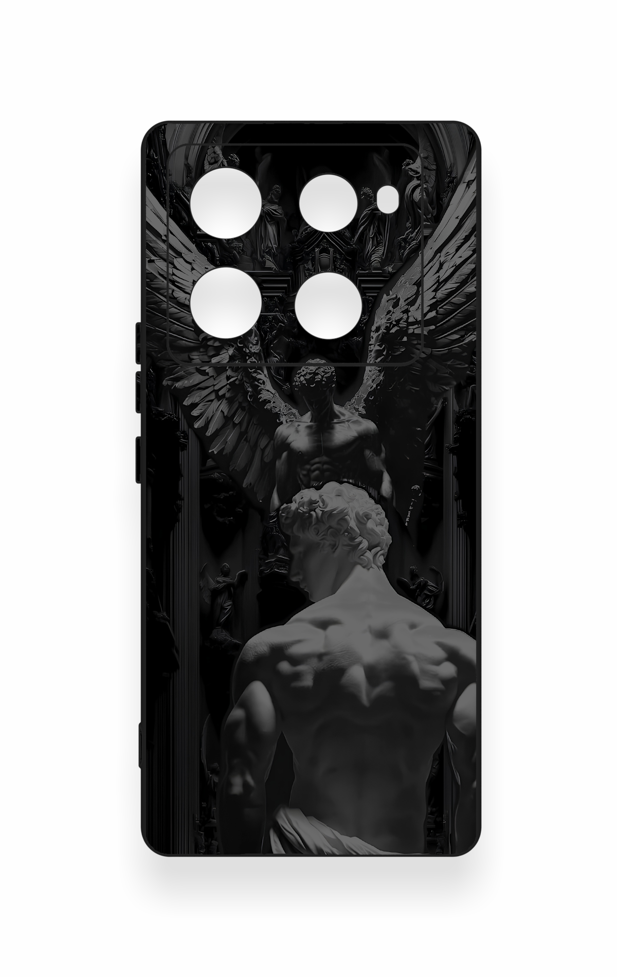 İnfinix Note 40 Pro Uyumlu Icarus Desenli Silikon Kılıf