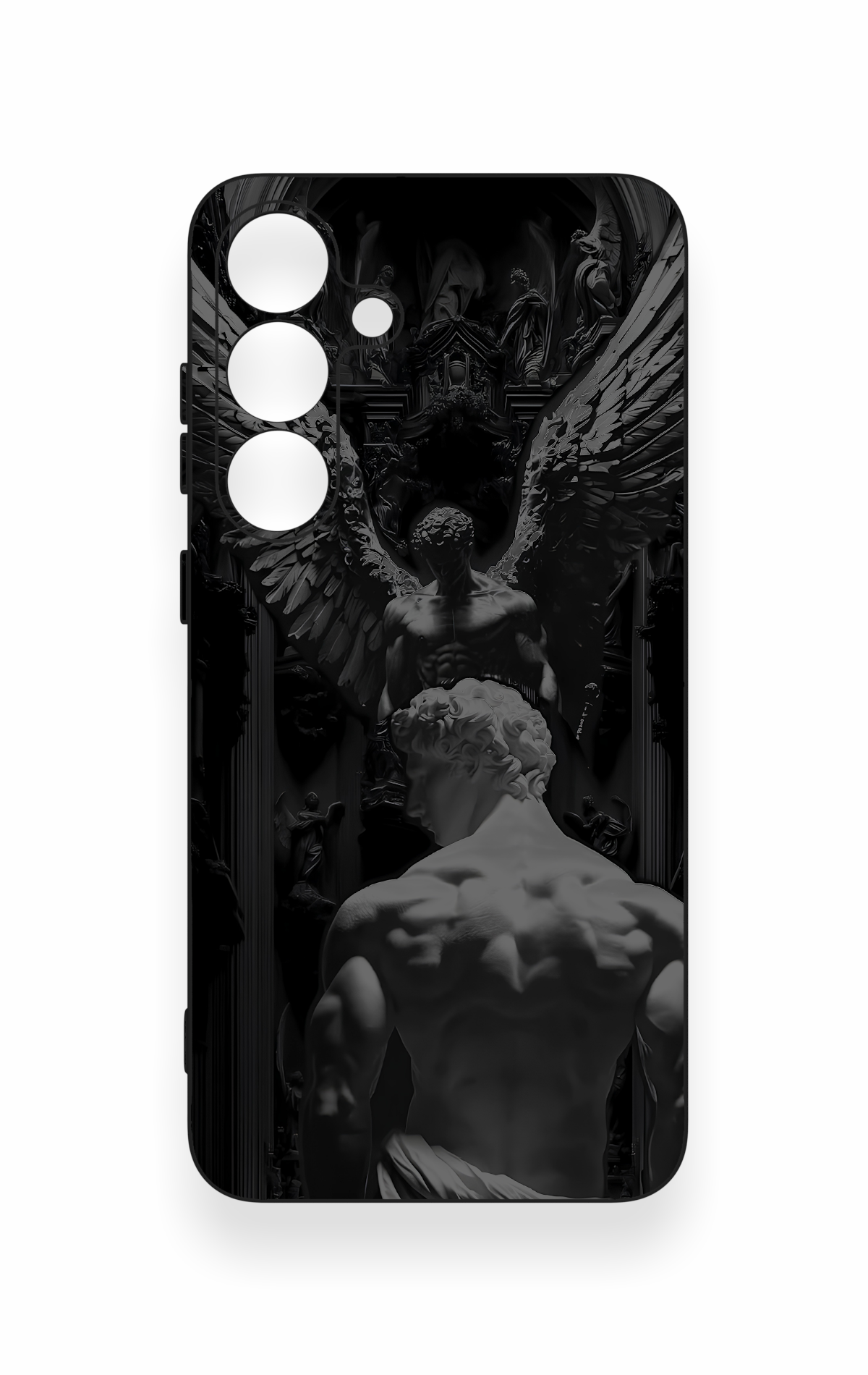 Samsung S25 Plus Uyumlu Icarus Desenli Silikon Kılıf