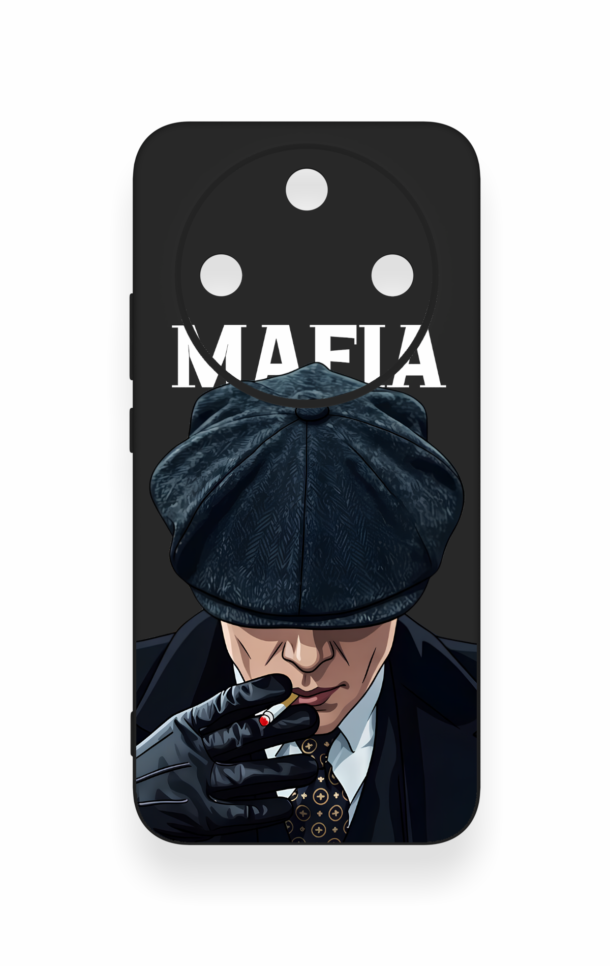 Honor Magic 8 Lite Uyumlu MAFIA Desenli Silikon Kılıf