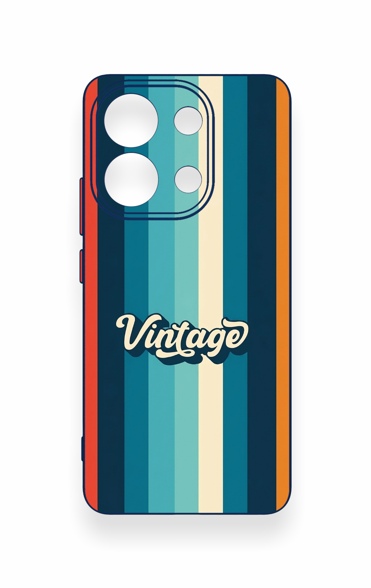 Redmi Note 13 4G Uyumlu Vintage Desenli Silikon Kılıf