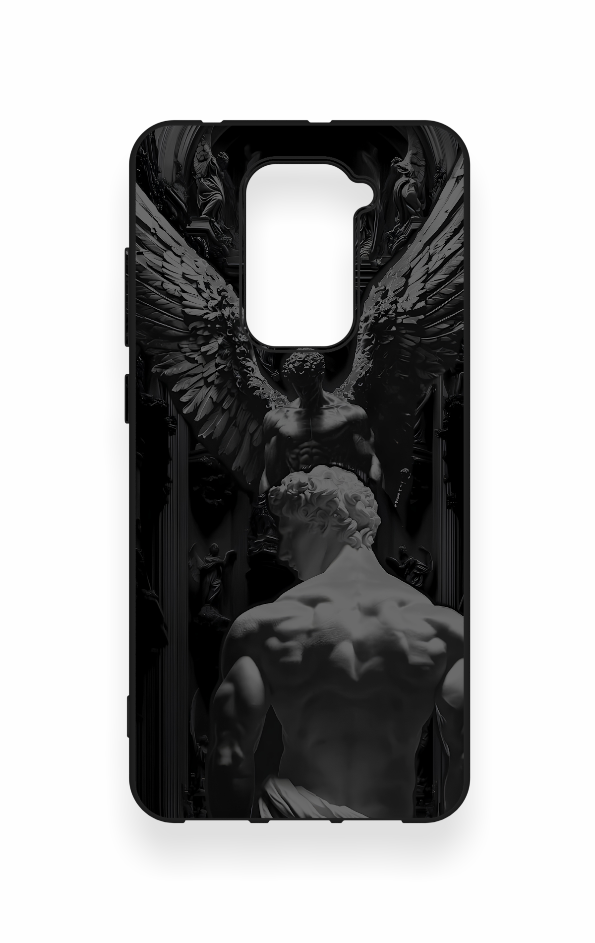 Redmi Note 9 Uyumlu Icarus Desenli Silikon Kılıf